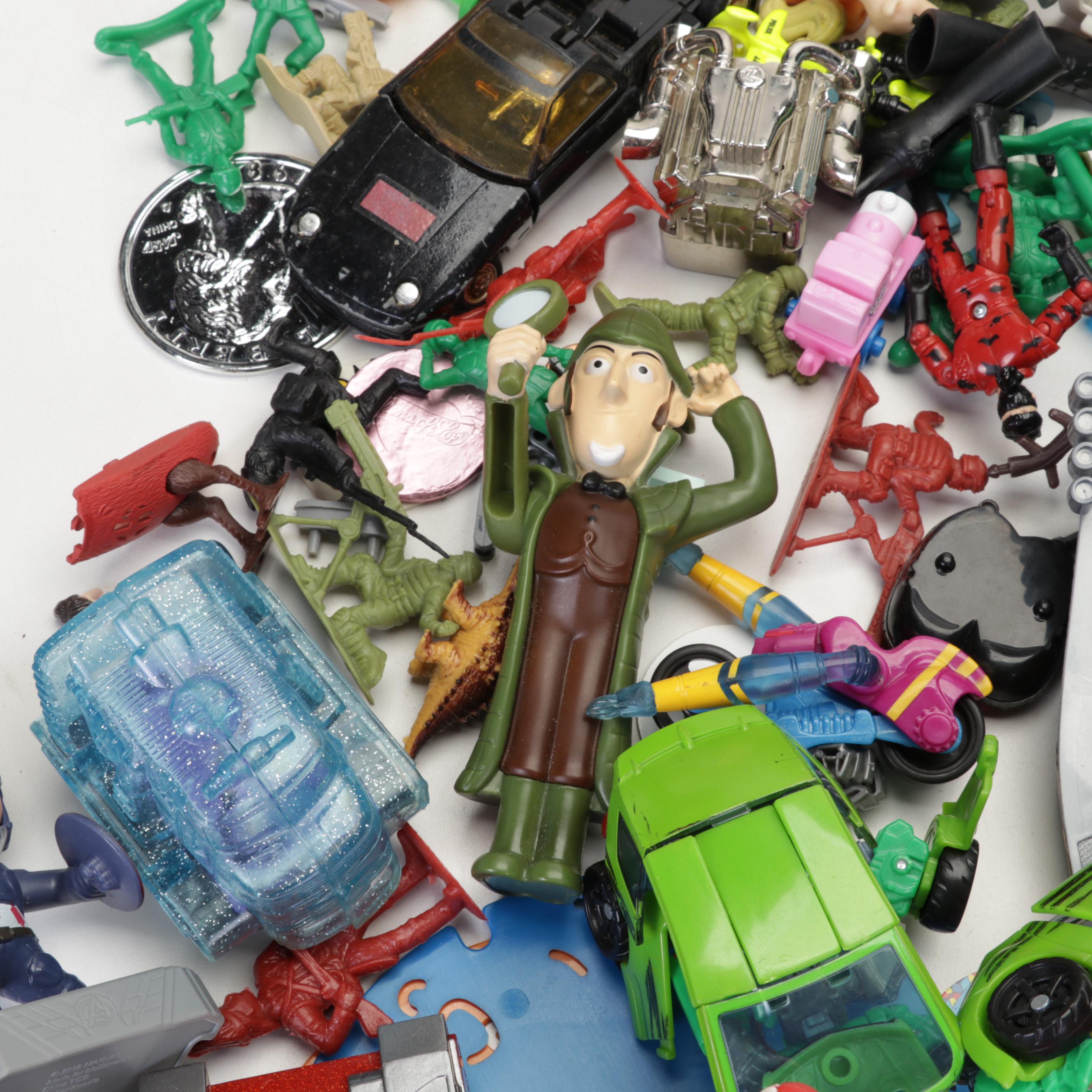 McDonald's and Burger King Happy Meal Toys Including Marvel, Disney and Nintendo