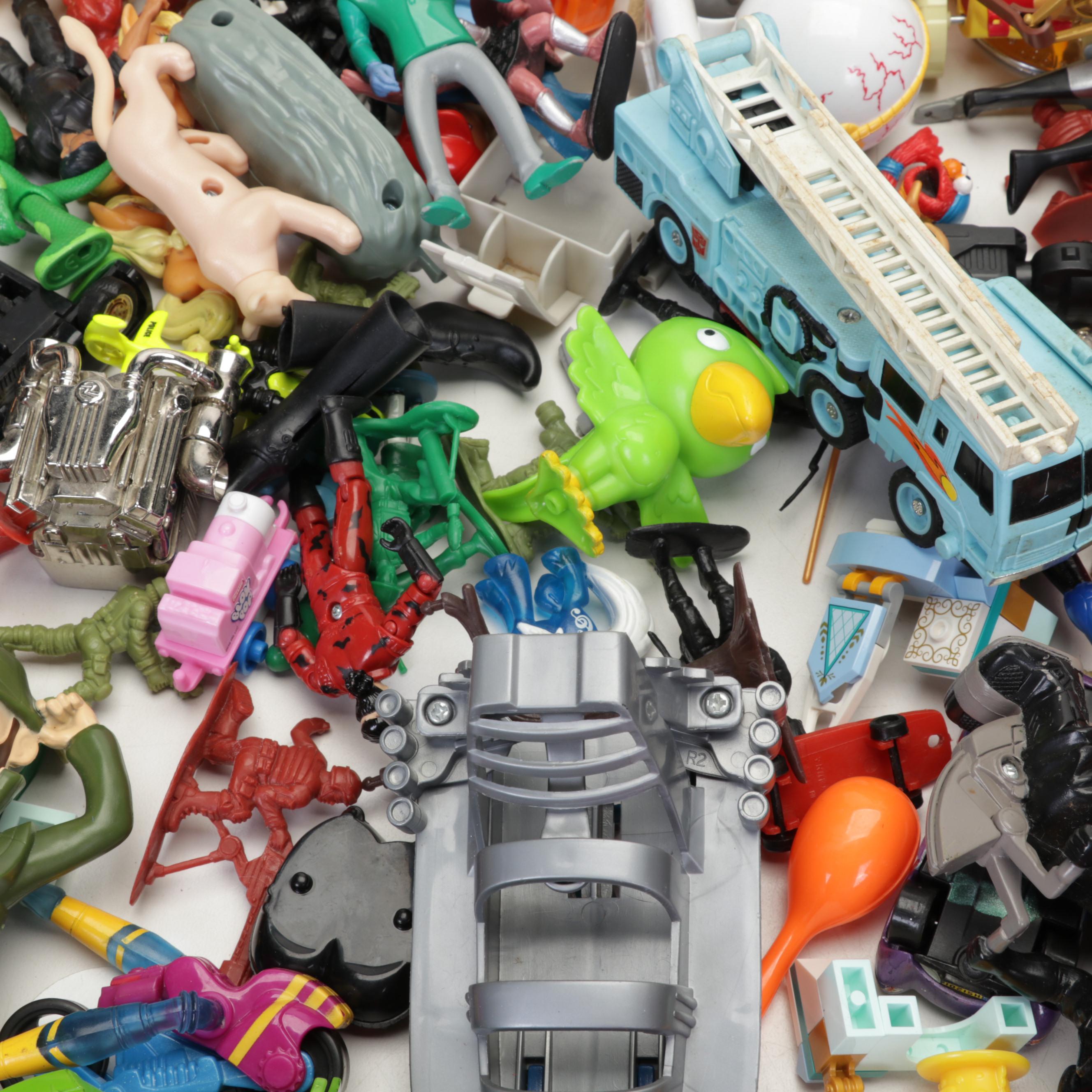 McDonald's and Burger King Happy Meal Toys Including Marvel, Disney and Nintendo