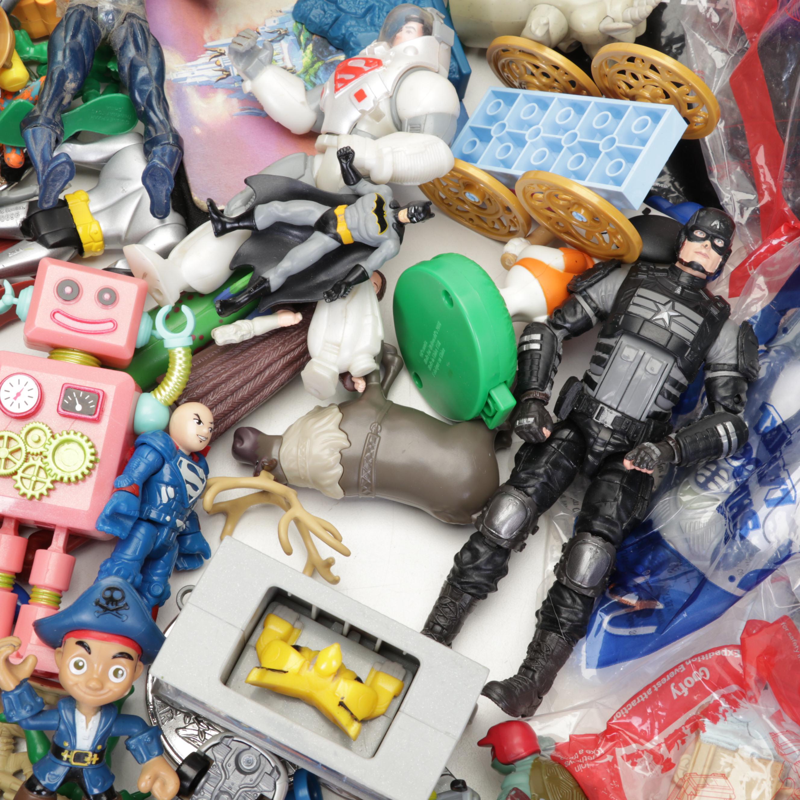 McDonald's and Burger King Happy Meal Toys Including Marvel, Disney and Nintendo