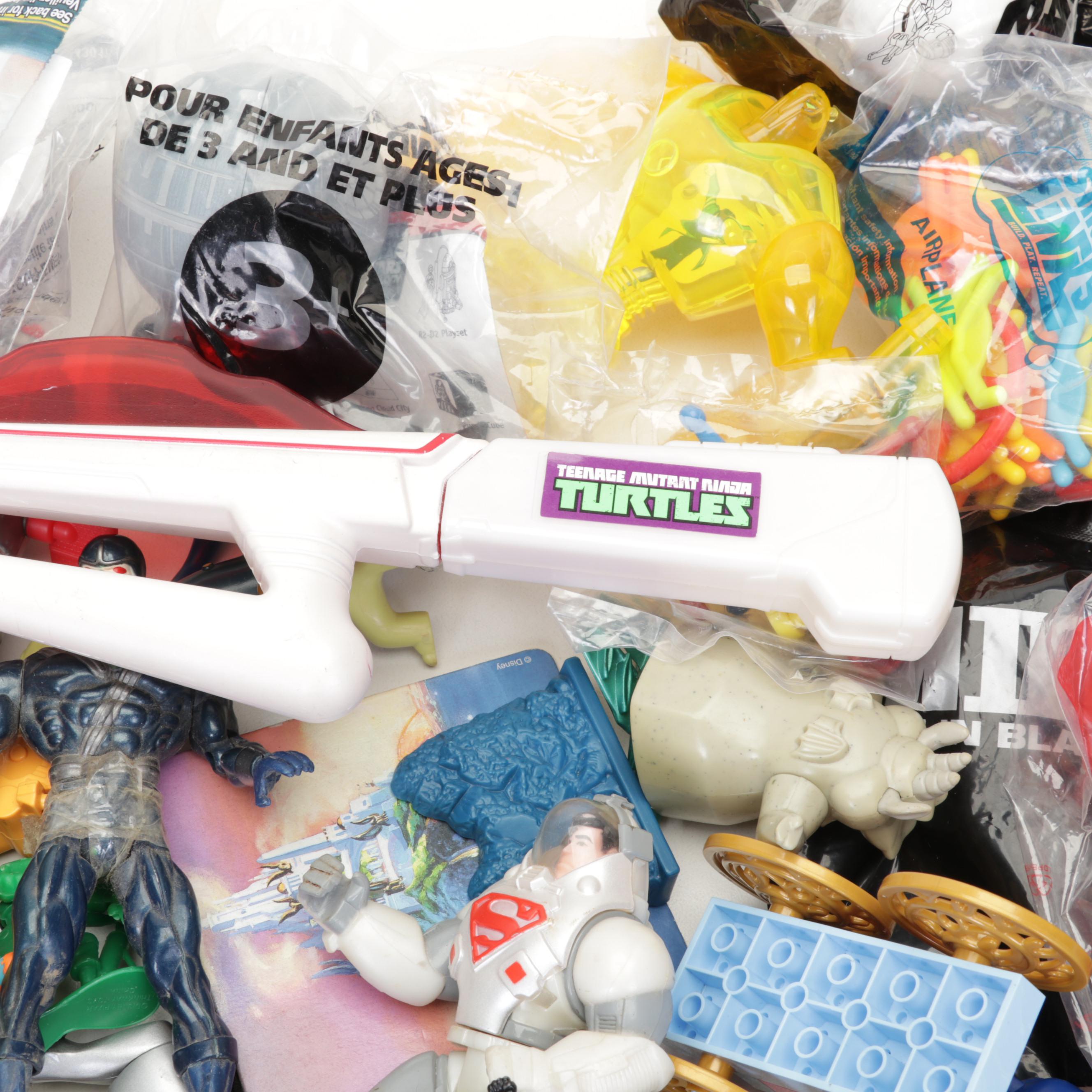 McDonald's and Burger King Happy Meal Toys Including Marvel, Disney and Nintendo