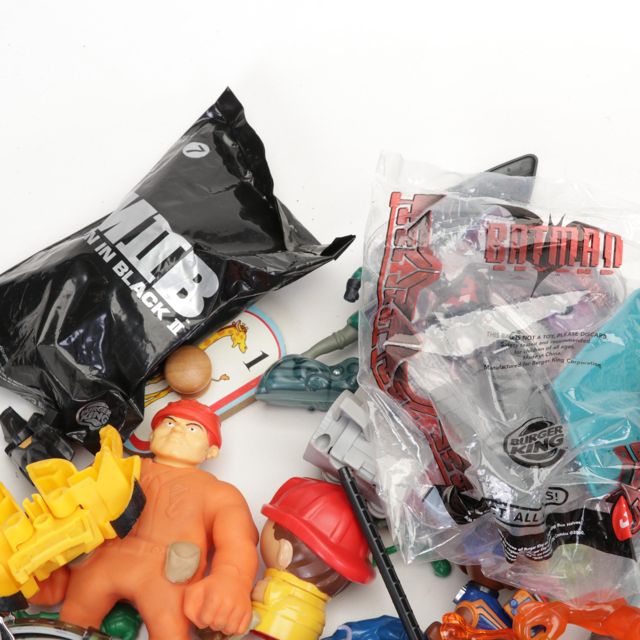 McDonald's and Burger King Happy Meal Toys Including Marvel, Disney and Nintendo