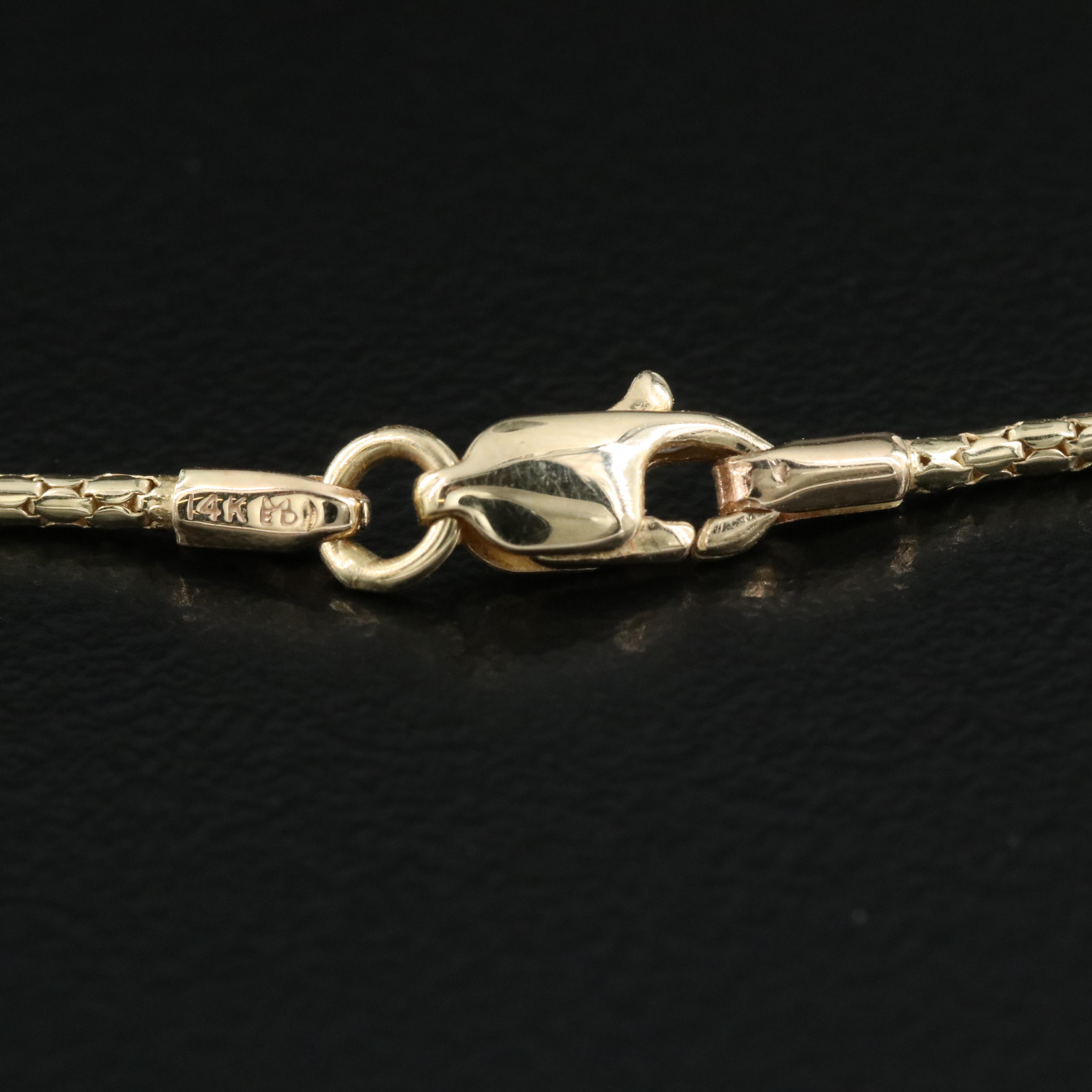 14K 0.45 CTW Diamond Lariat