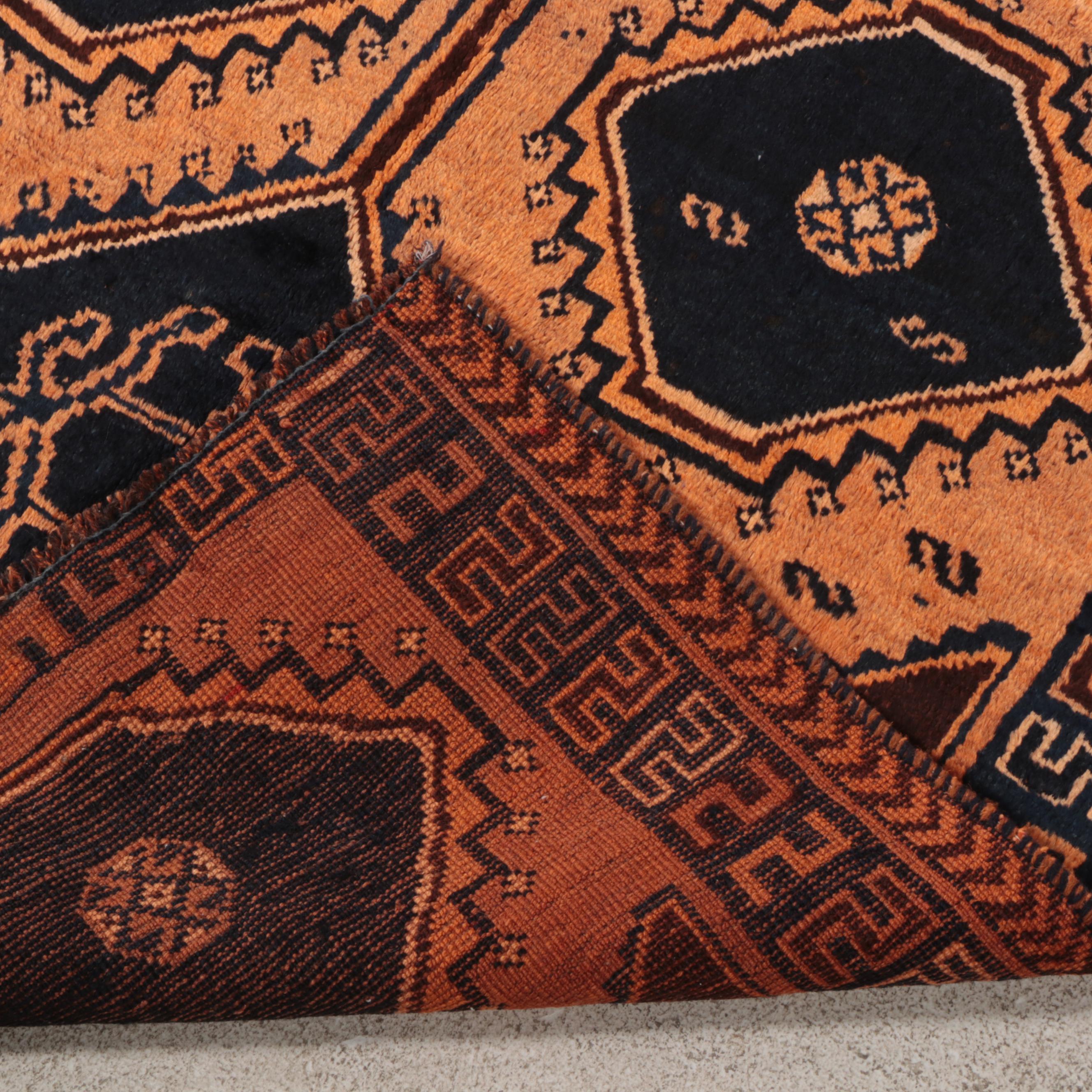 4'1 x 7'11 Hand-Knotted Caucasian Borchaly Area Rug