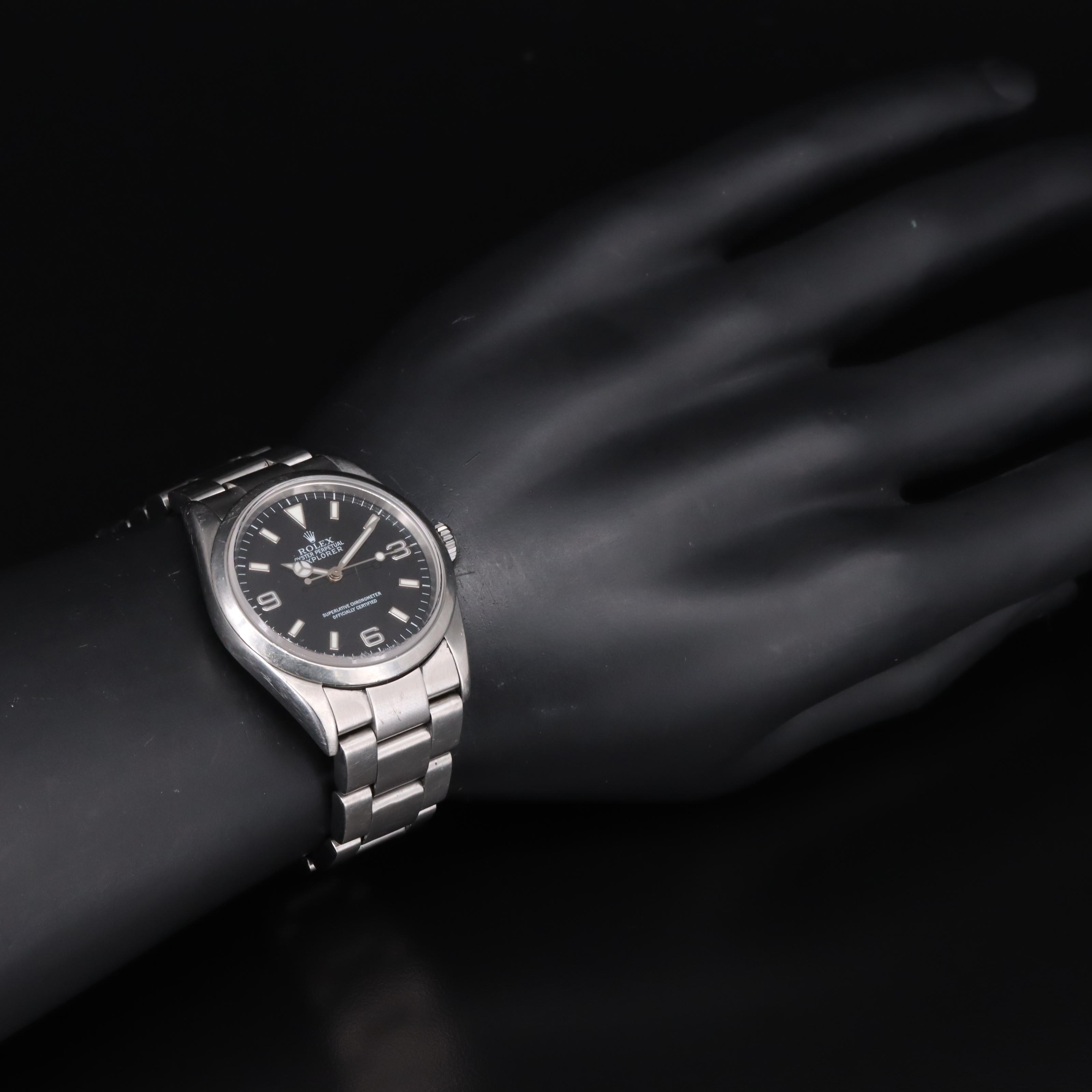 2002 - 2004 Rolex Oyster Perpetual Explorer Watch