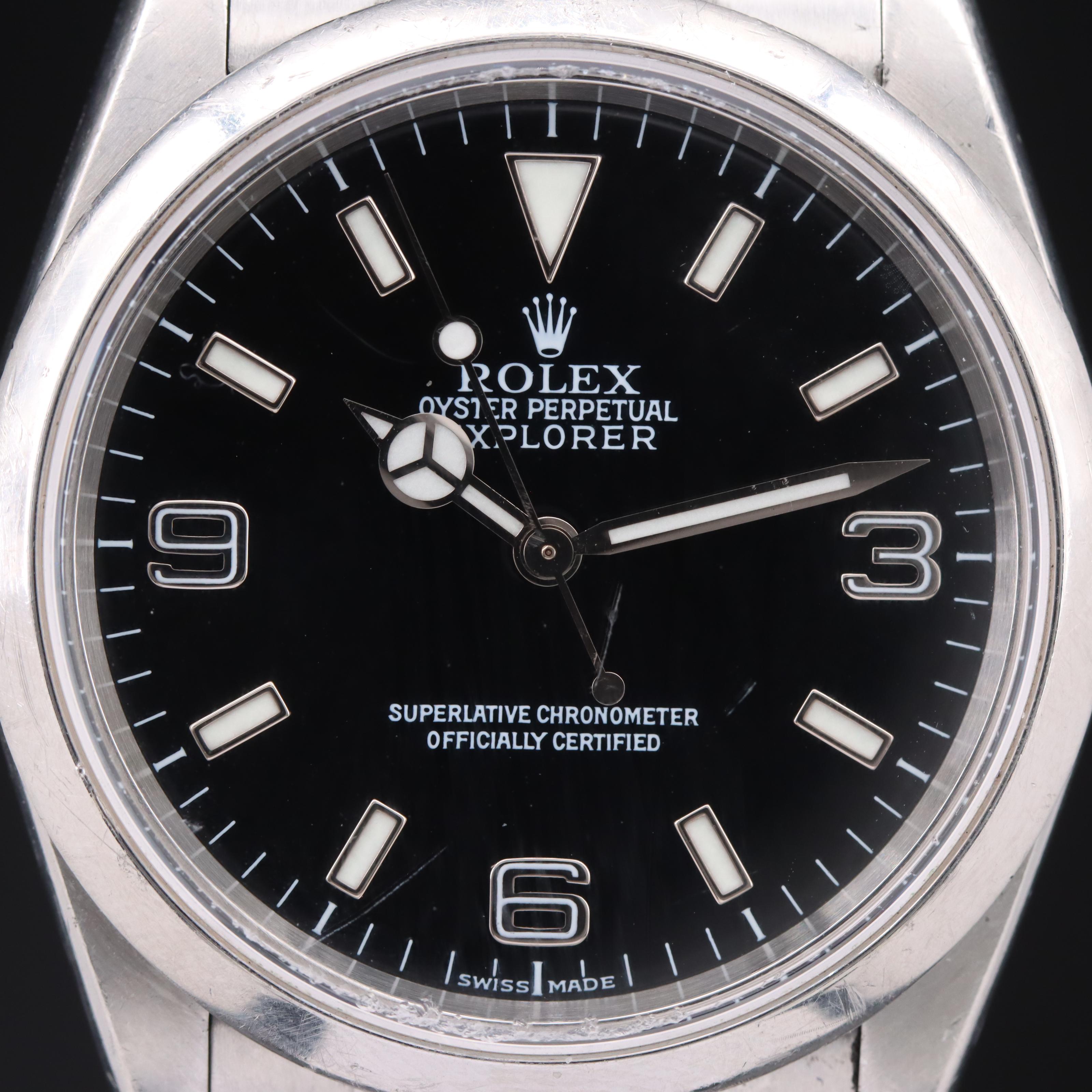2002 - 2004 Rolex Oyster Perpetual Explorer Watch