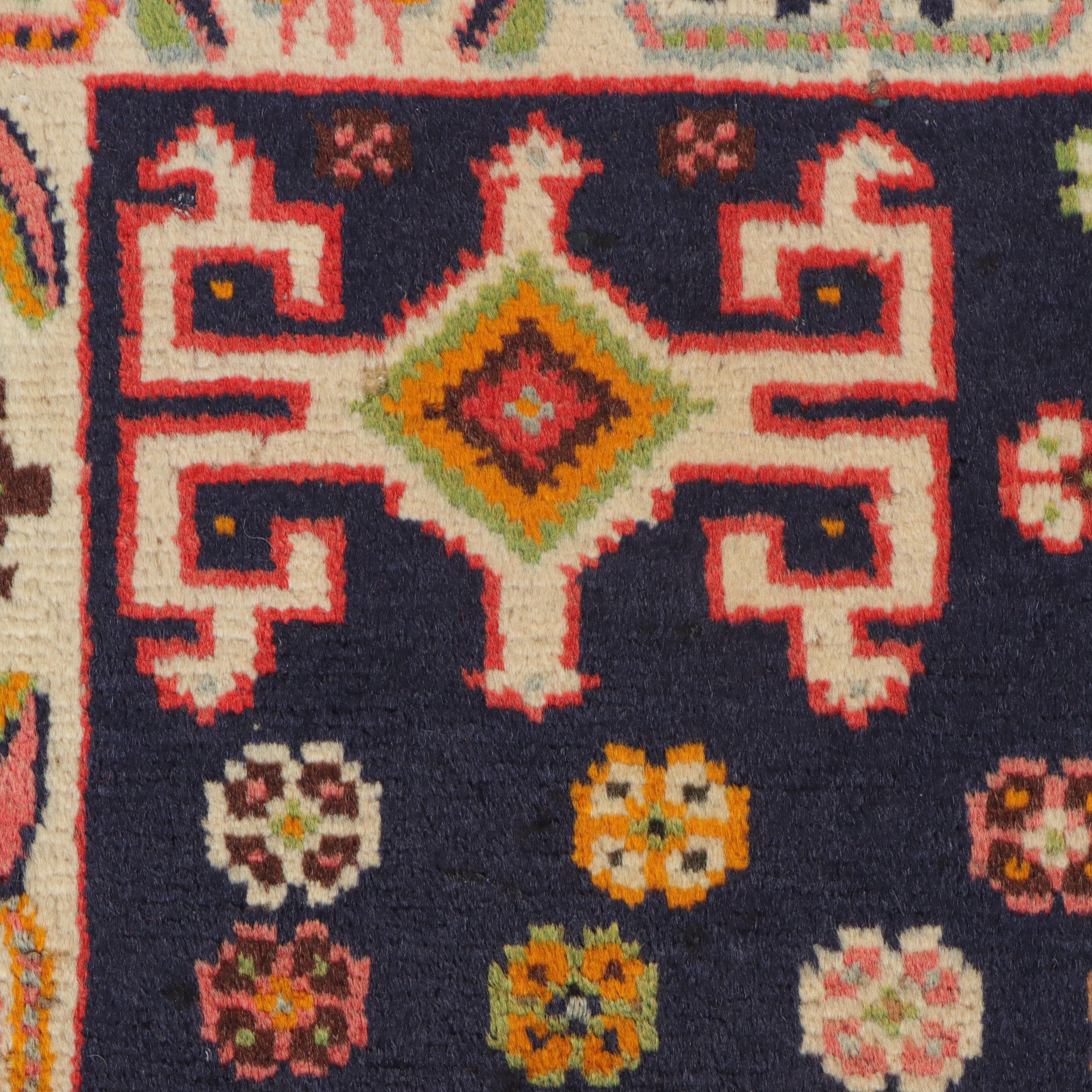 4'8 x 8'2 Hand-Knotted Persian Lurs Area Rug