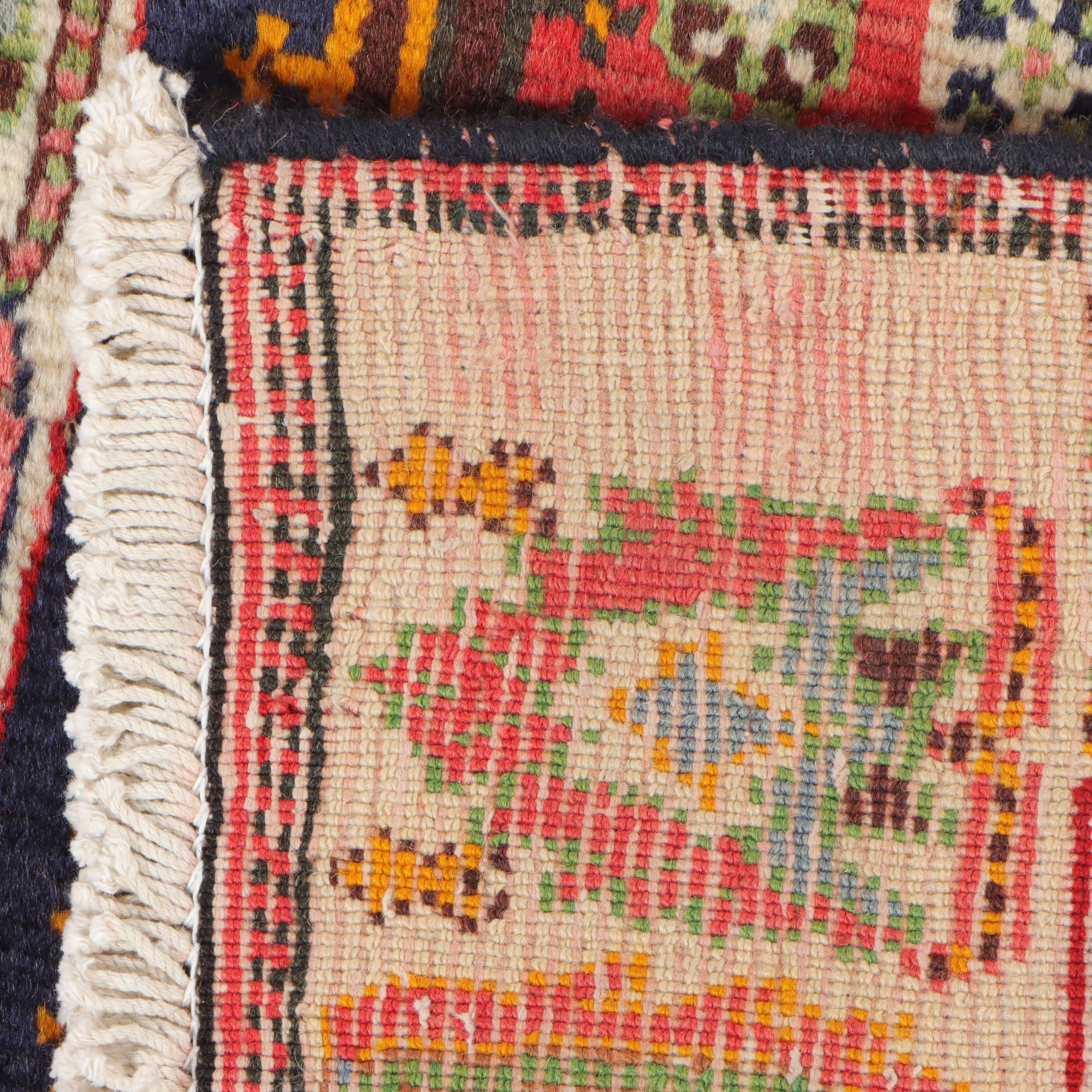 4'8 x 8'2 Hand-Knotted Persian Lurs Area Rug