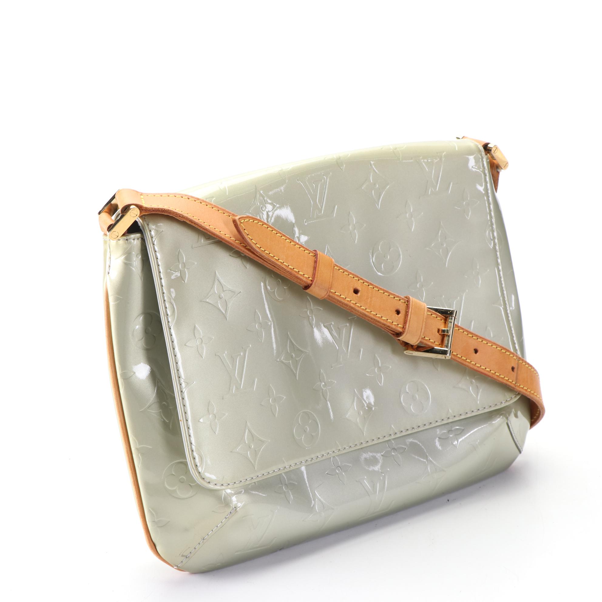 Louis Vuitton Thompson Street Shoulder Bag in Monogram Vernis and Leather