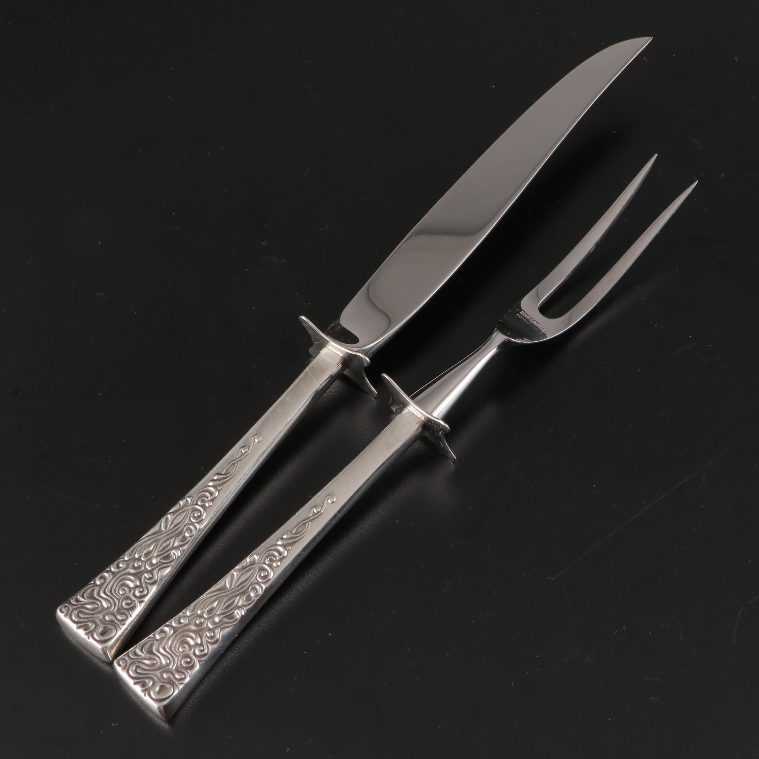 Reed & Barton "Tapestry" Sterling Silver Flatware and Serving Utensils