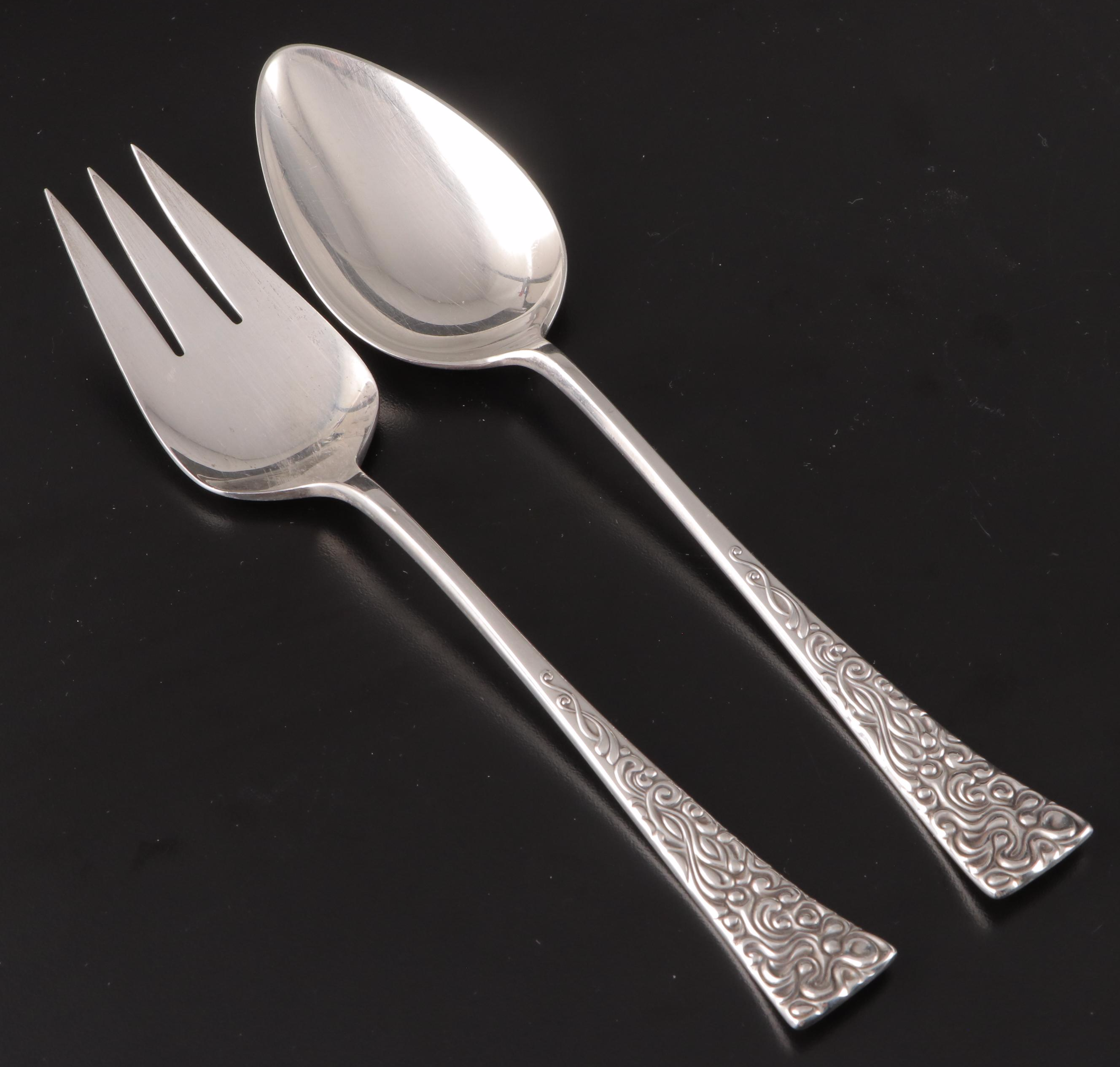 Reed & Barton "Tapestry" Sterling Silver Flatware and Serving Utensils
