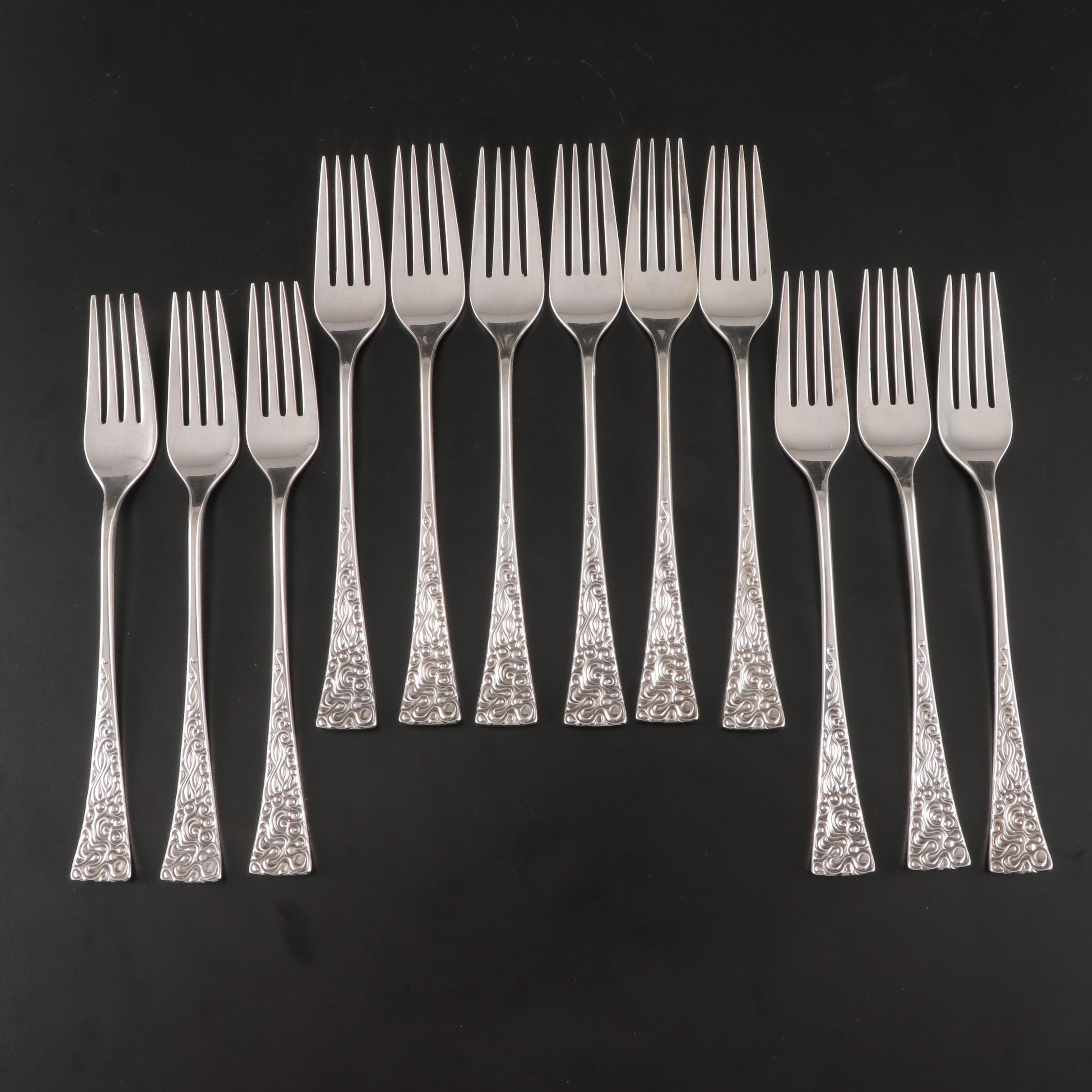 Reed & Barton "Tapestry" Sterling Silver Flatware and Serving Utensils