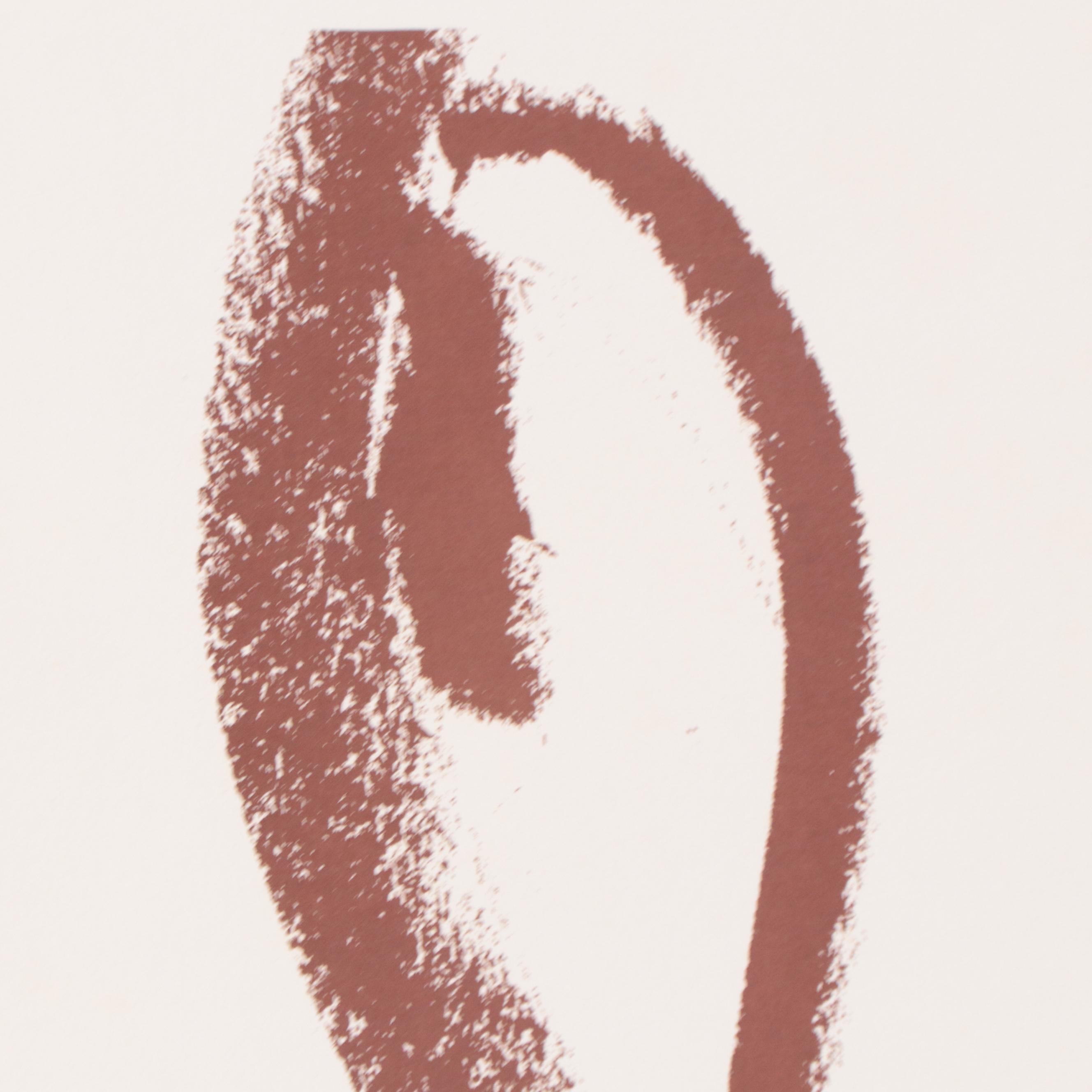 Grégoire Müller Color Lithograph "Untitled - Paintbrushes"