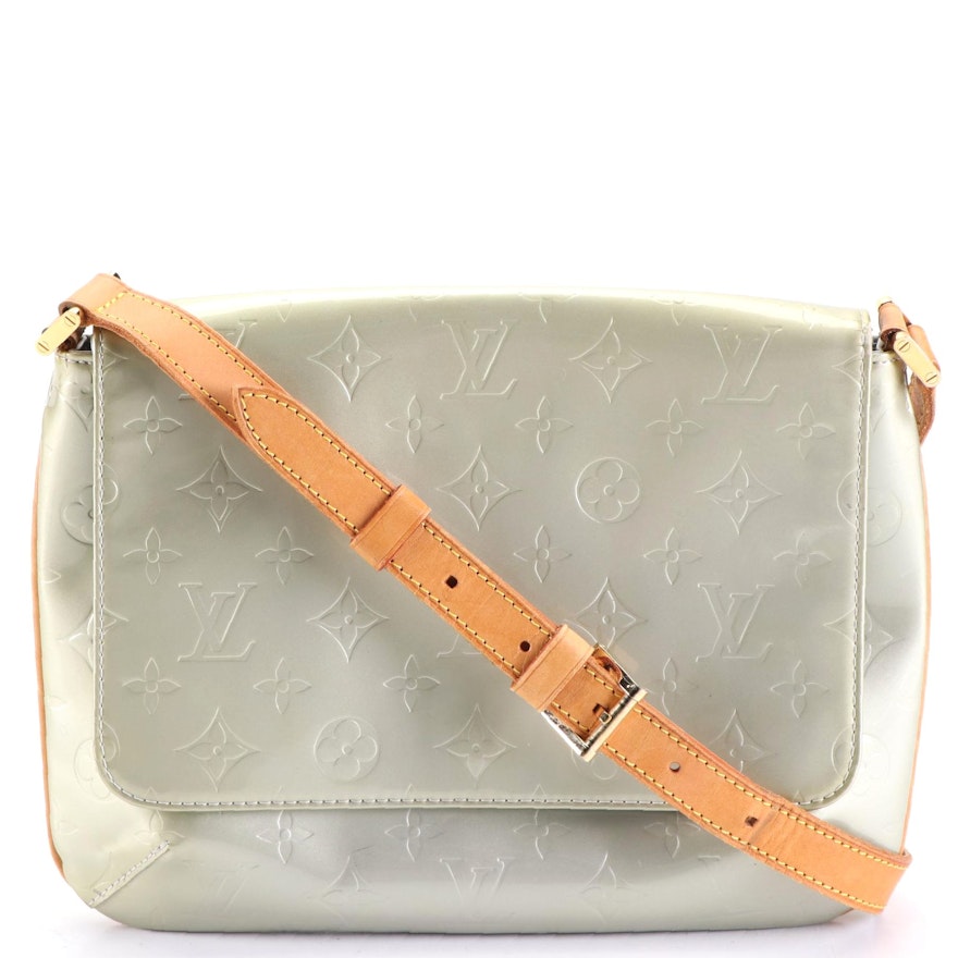 Louis Vuitton Thompson Street Shoulder Bag in Monogram Vernis and Leather