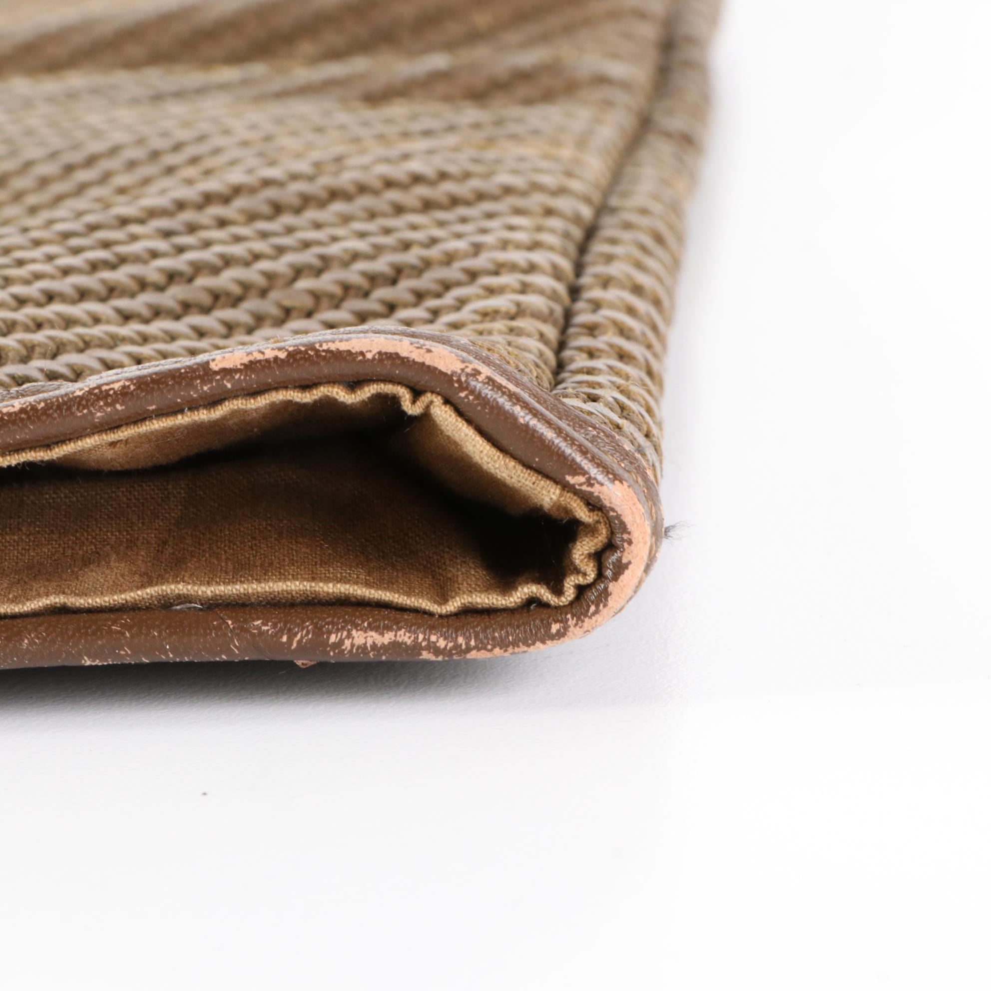 Hermès Ahmedabad Tote in Woven Leather and Cord