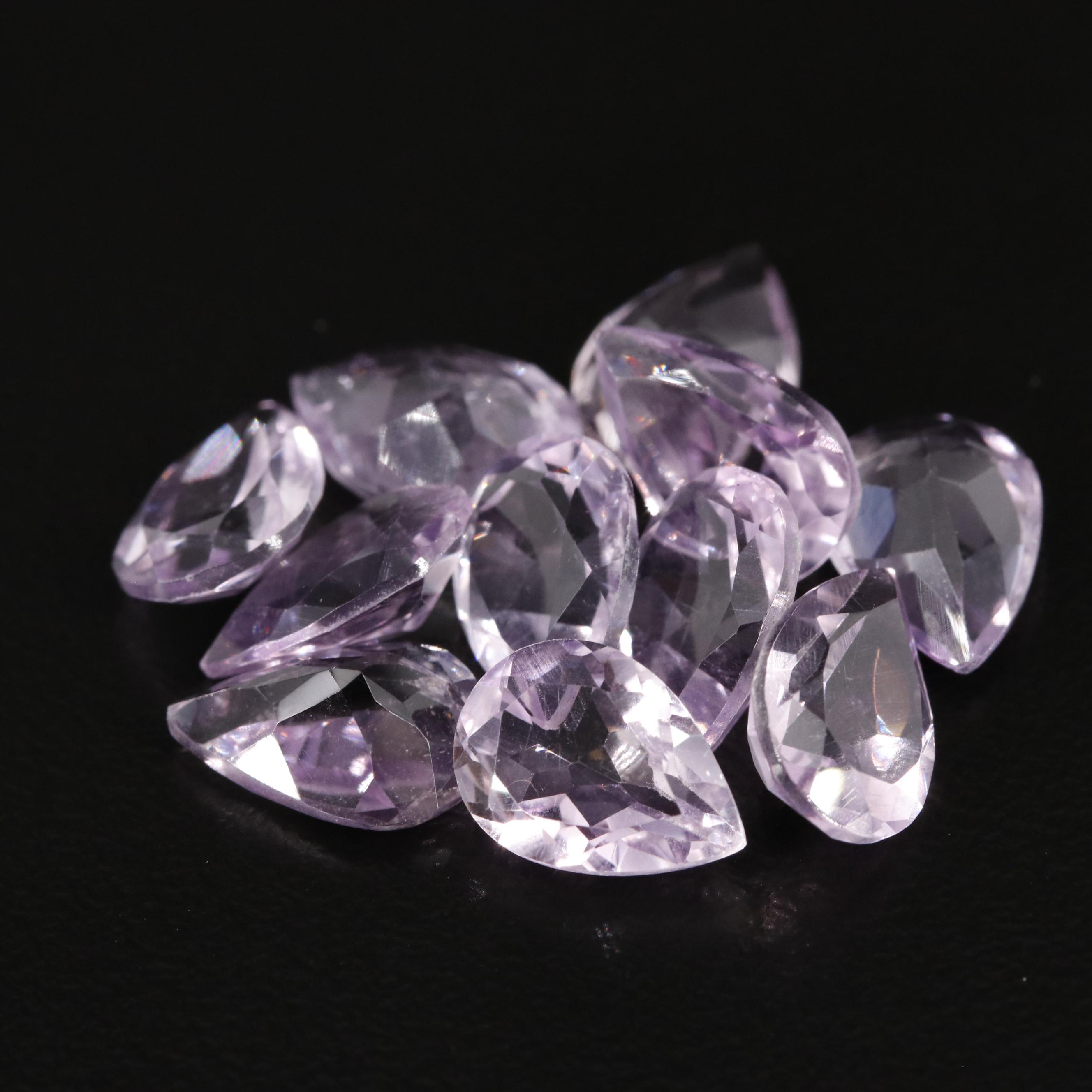 Loose 16.95 CTW Amethyst Lot