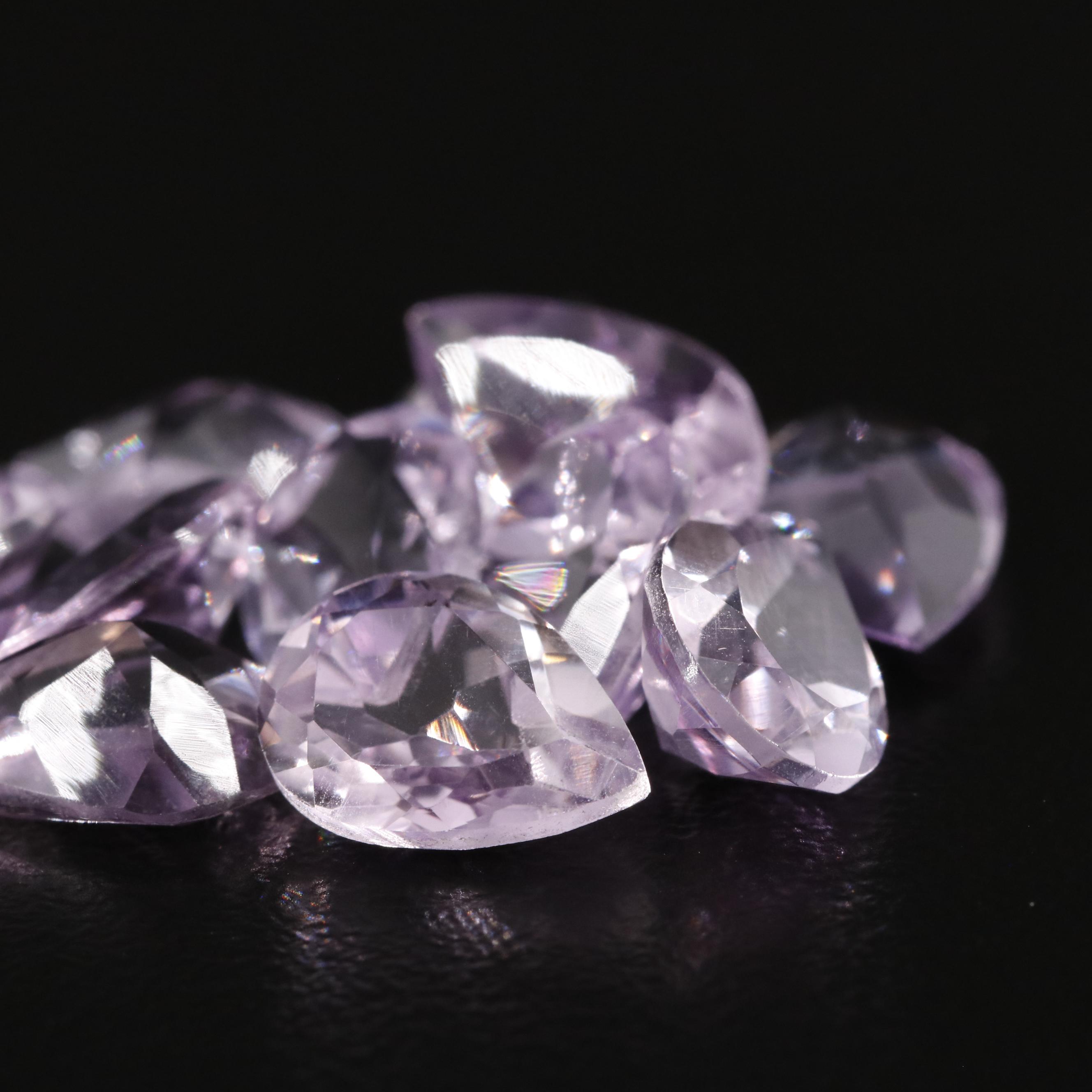 Loose 16.95 CTW Amethyst Lot