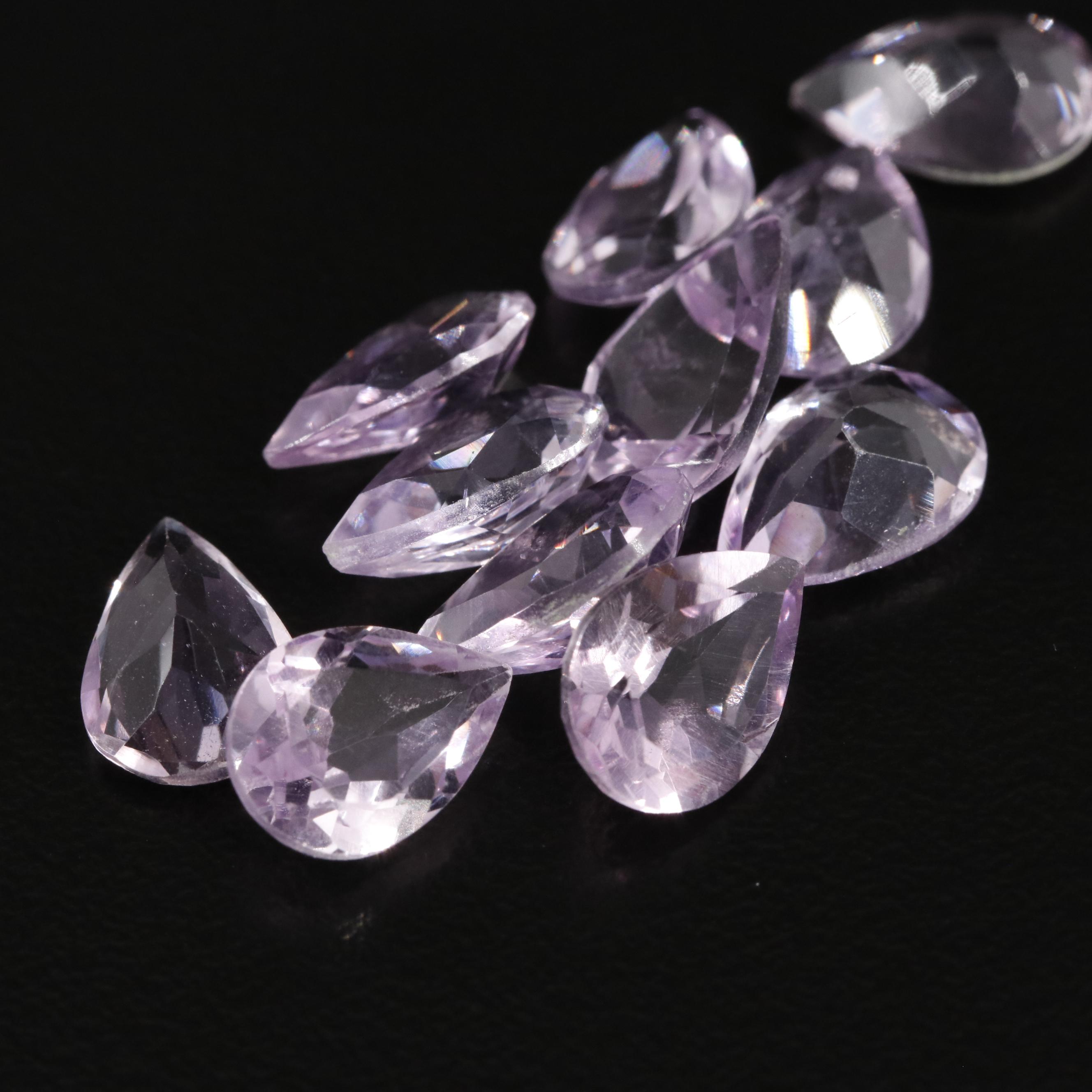 Loose 16.95 CTW Amethyst Lot