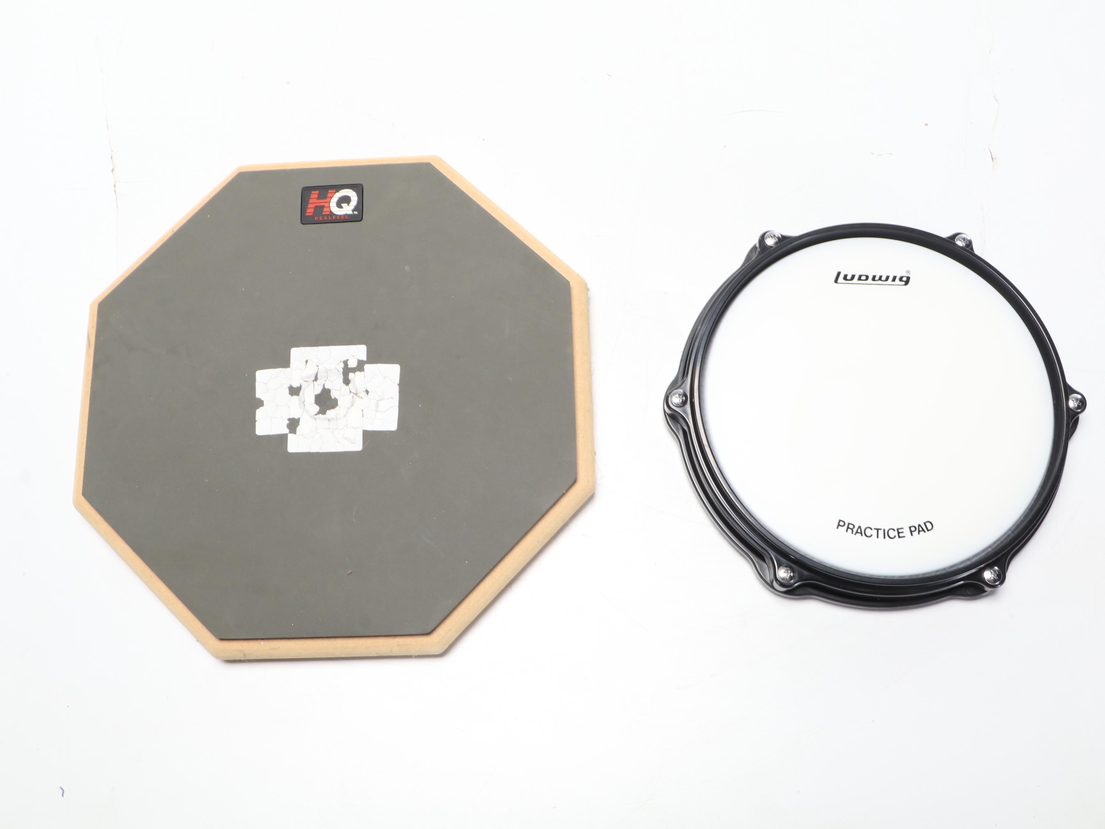 Ludgwig Percussion Bell Kit and Drum with Rolling Bags