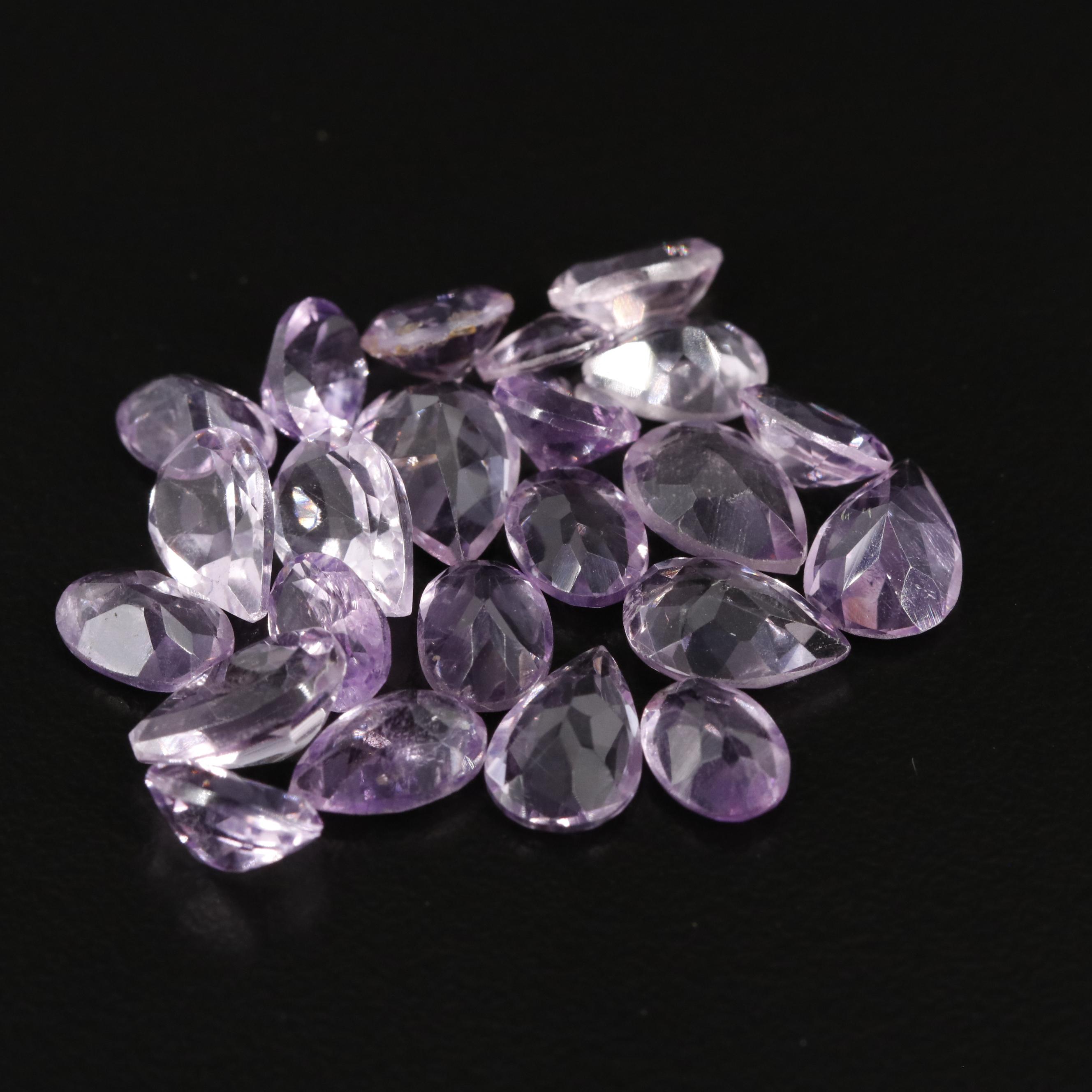 Loose 20.07 CTW Amethyst Lot