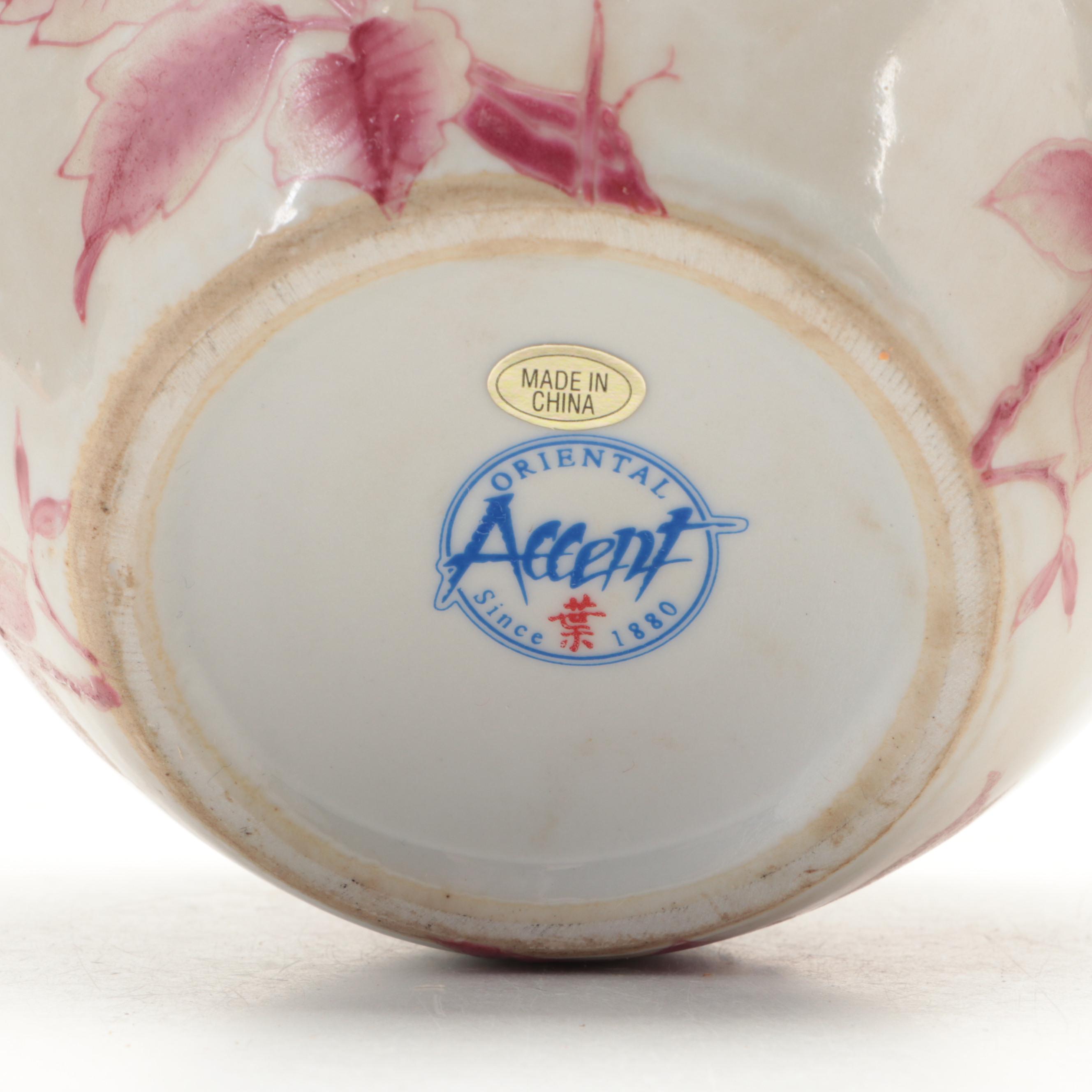 United Wilson with Other Ceramic Potpourri Basket and Planter