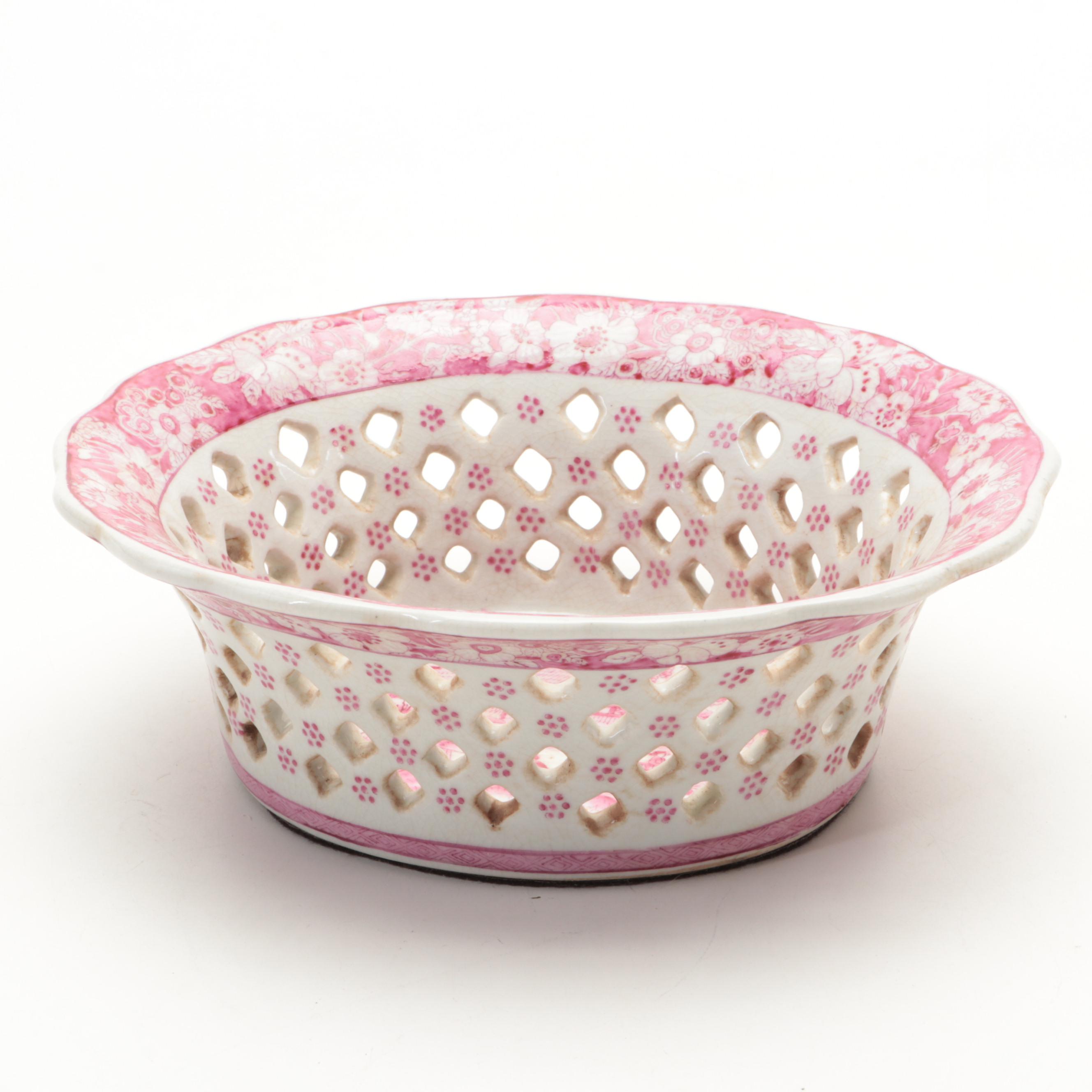 United Wilson with Other Ceramic Potpourri Basket and Planter