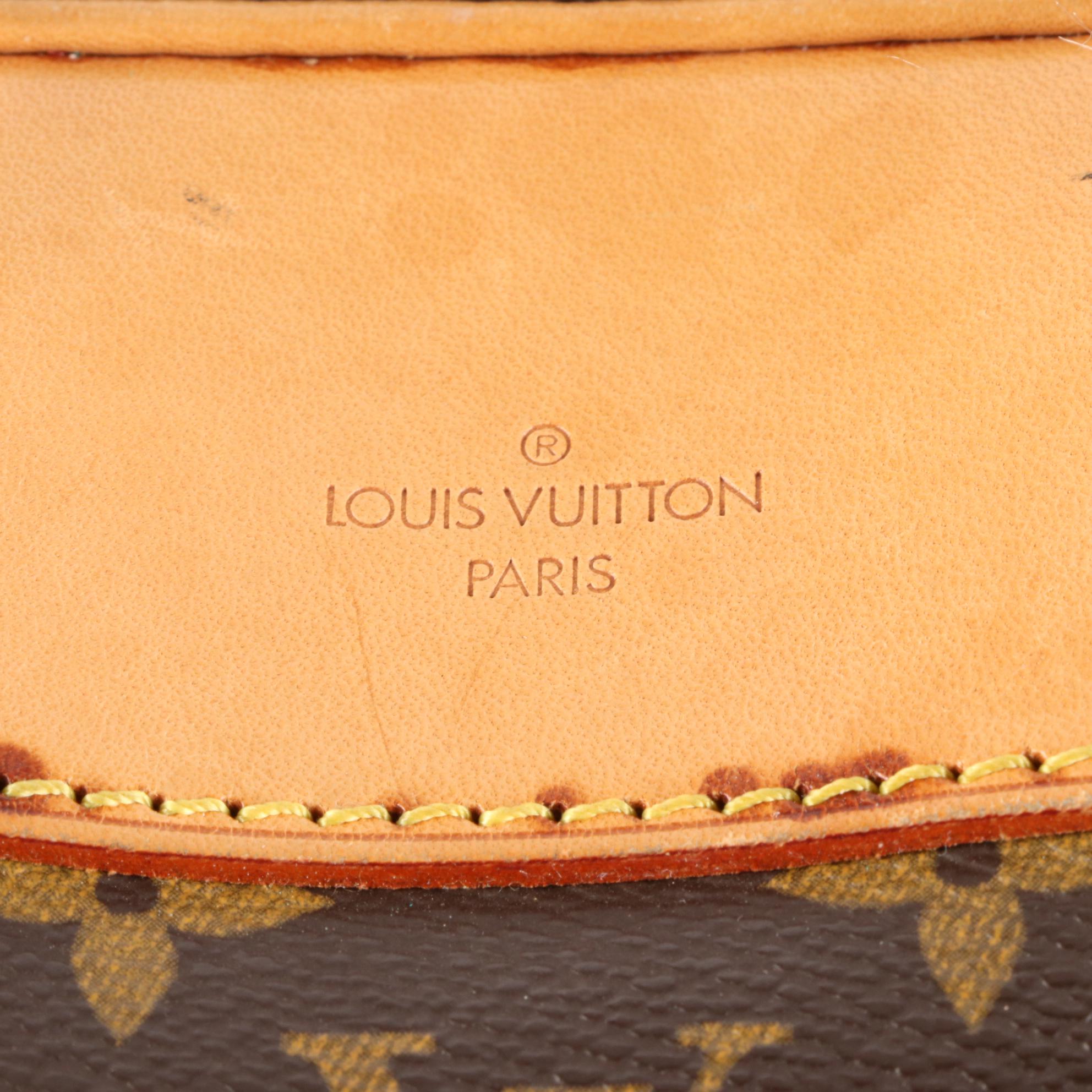 Louis Vuitton Excursion Shoe Bag in Monogram Canvas and Vachetta Leather