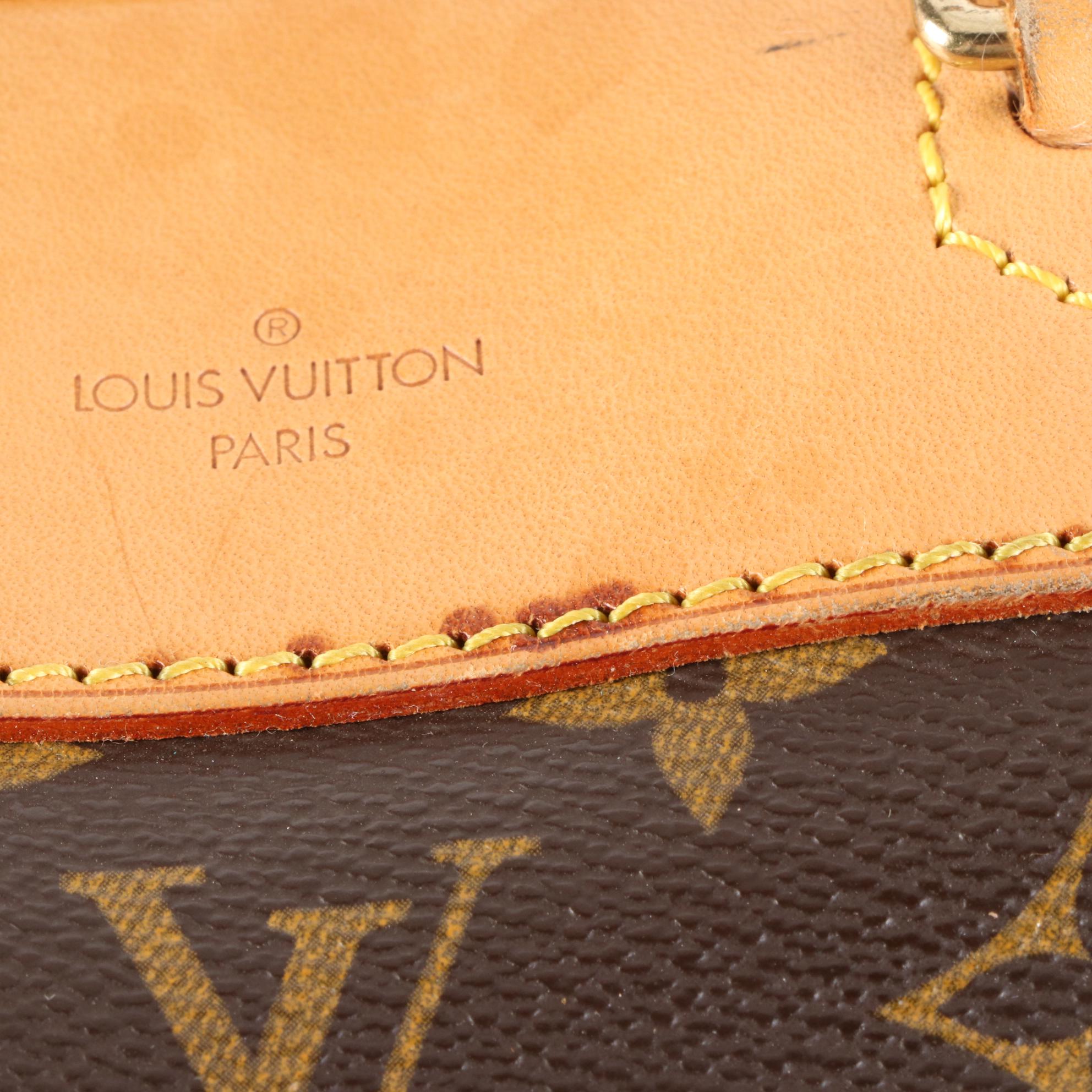Louis Vuitton Excursion Shoe Bag in Monogram Canvas and Vachetta Leather
