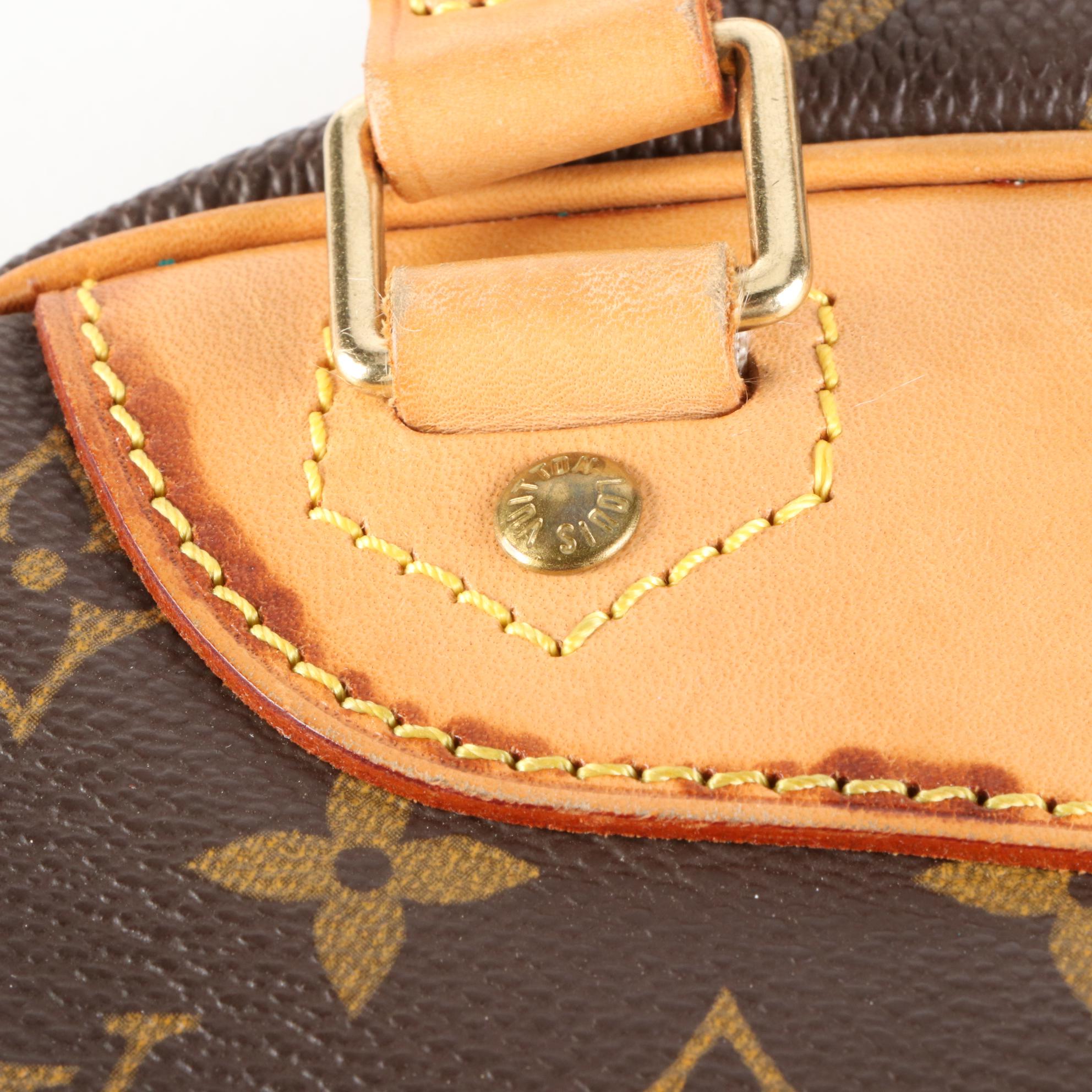 Louis Vuitton Excursion Shoe Bag in Monogram Canvas and Vachetta Leather