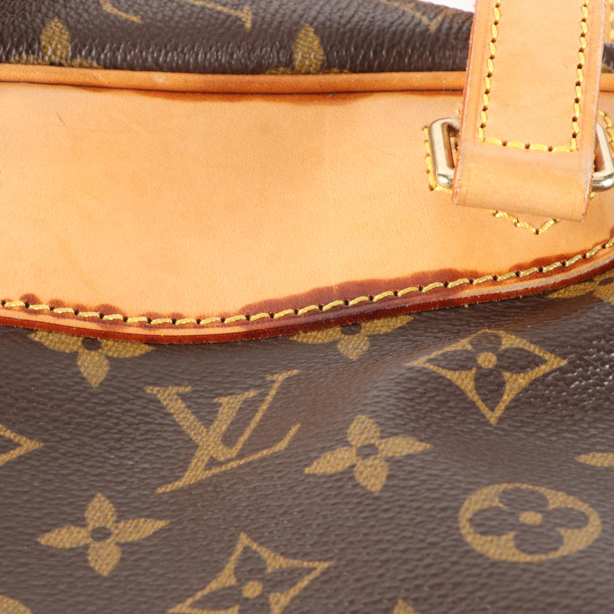 Louis Vuitton Excursion Shoe Bag in Monogram Canvas and Vachetta Leather