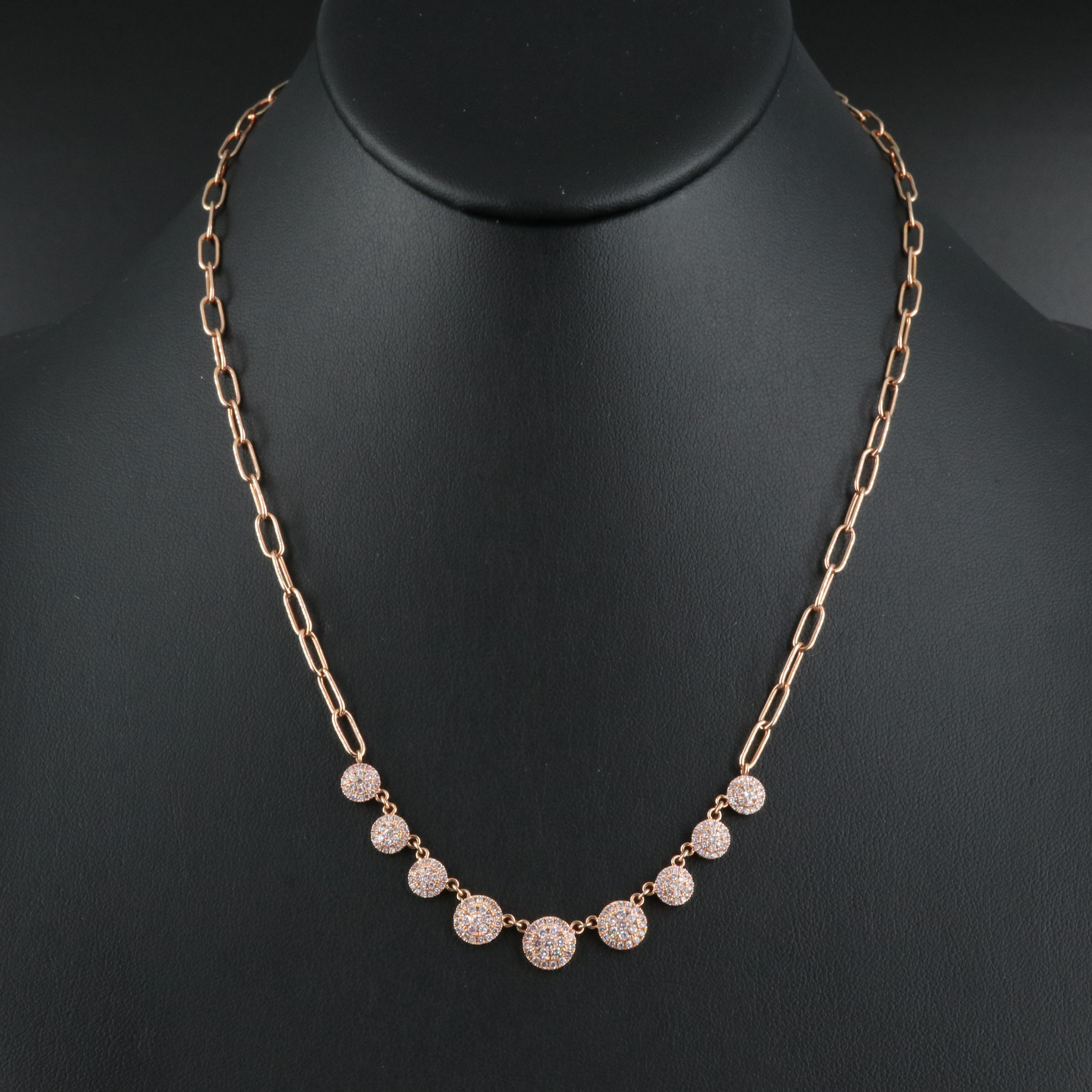 18K 1.34 CTW Diamond Necklace