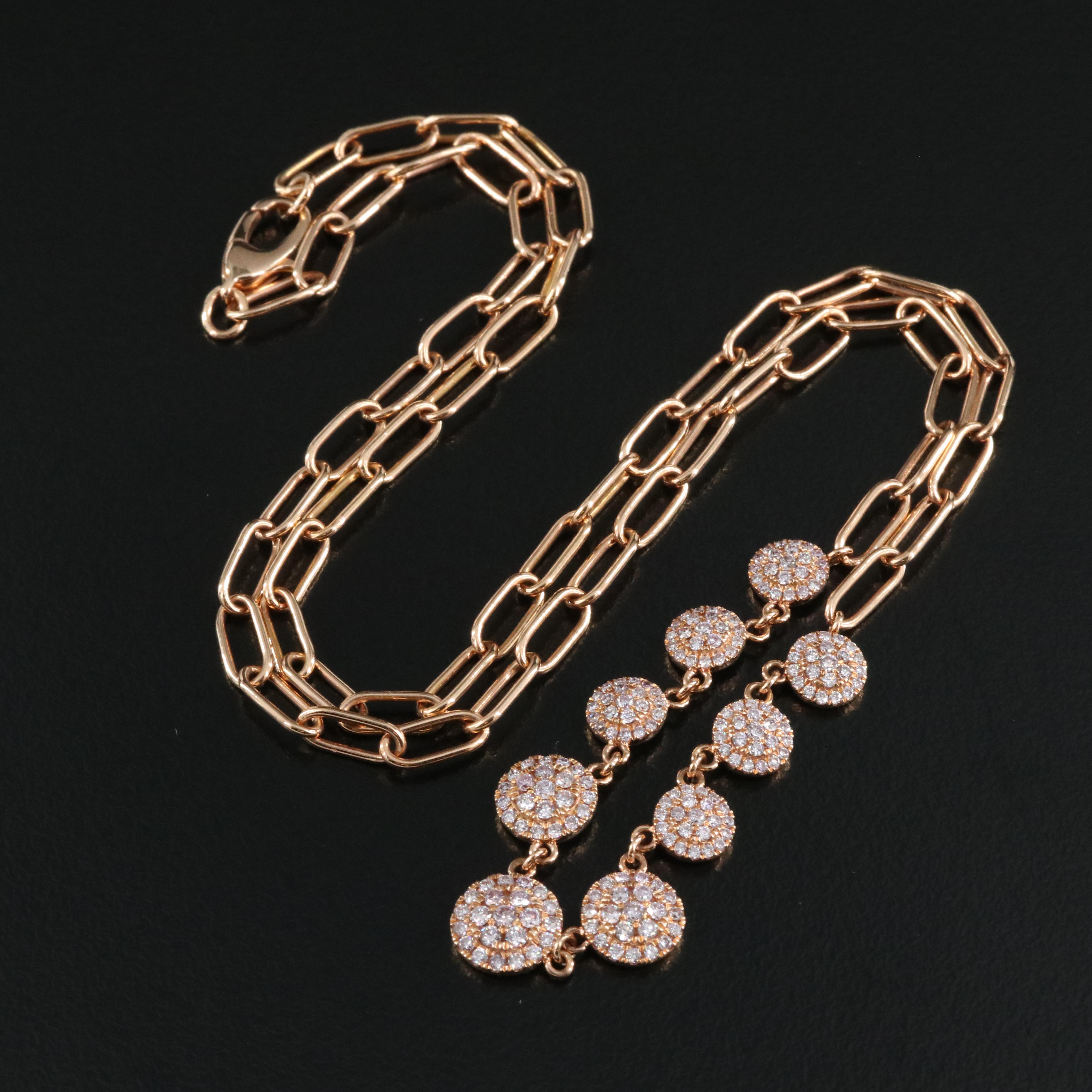 18K 1.34 CTW Diamond Necklace