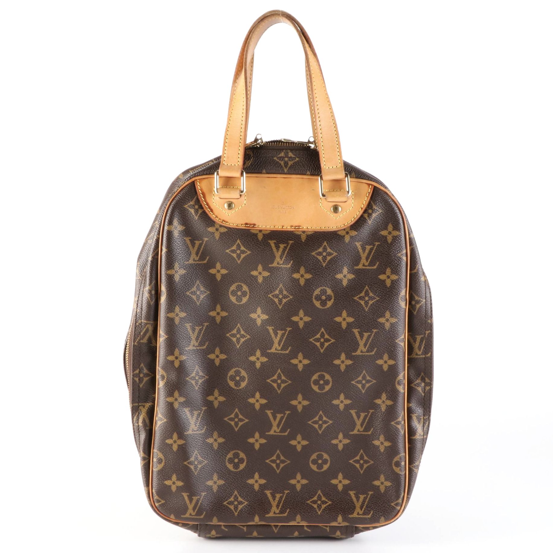 Louis Vuitton Excursion Shoe Bag in Monogram Canvas and Vachetta Leather