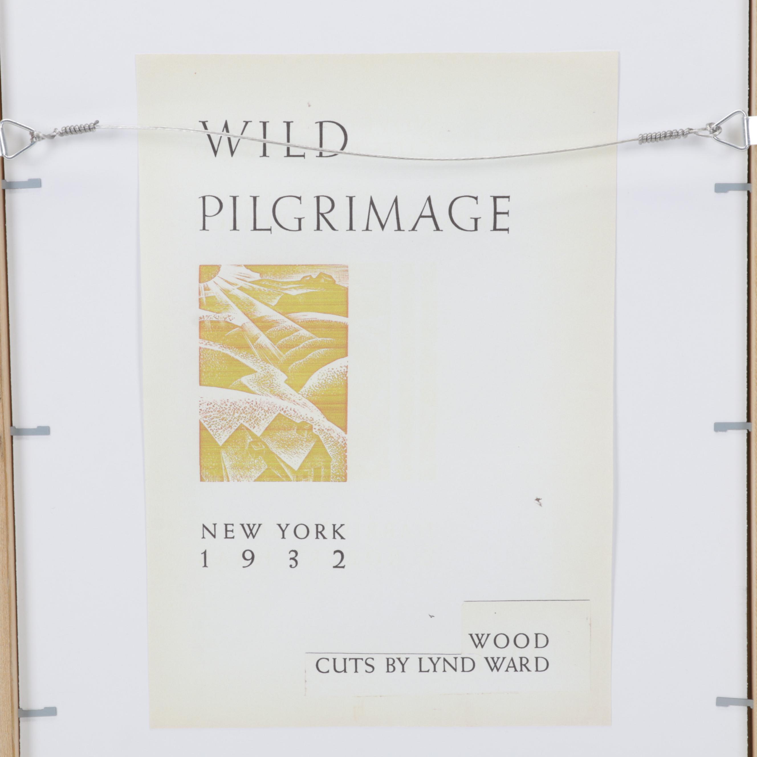 Lynd Ward Art Deco Woodcut From "Wild Pilgrimage," 1932