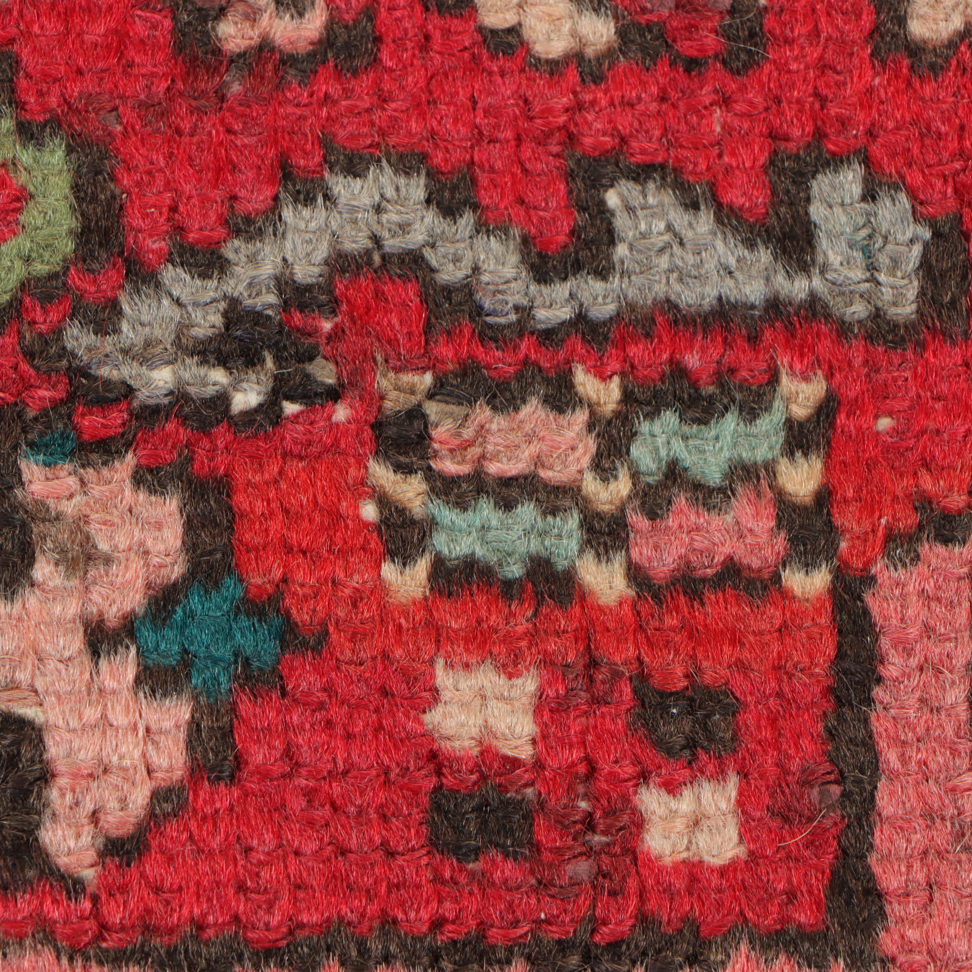 3'4 x 8'10 Hand-Knotted Persian Karaja Long Rug