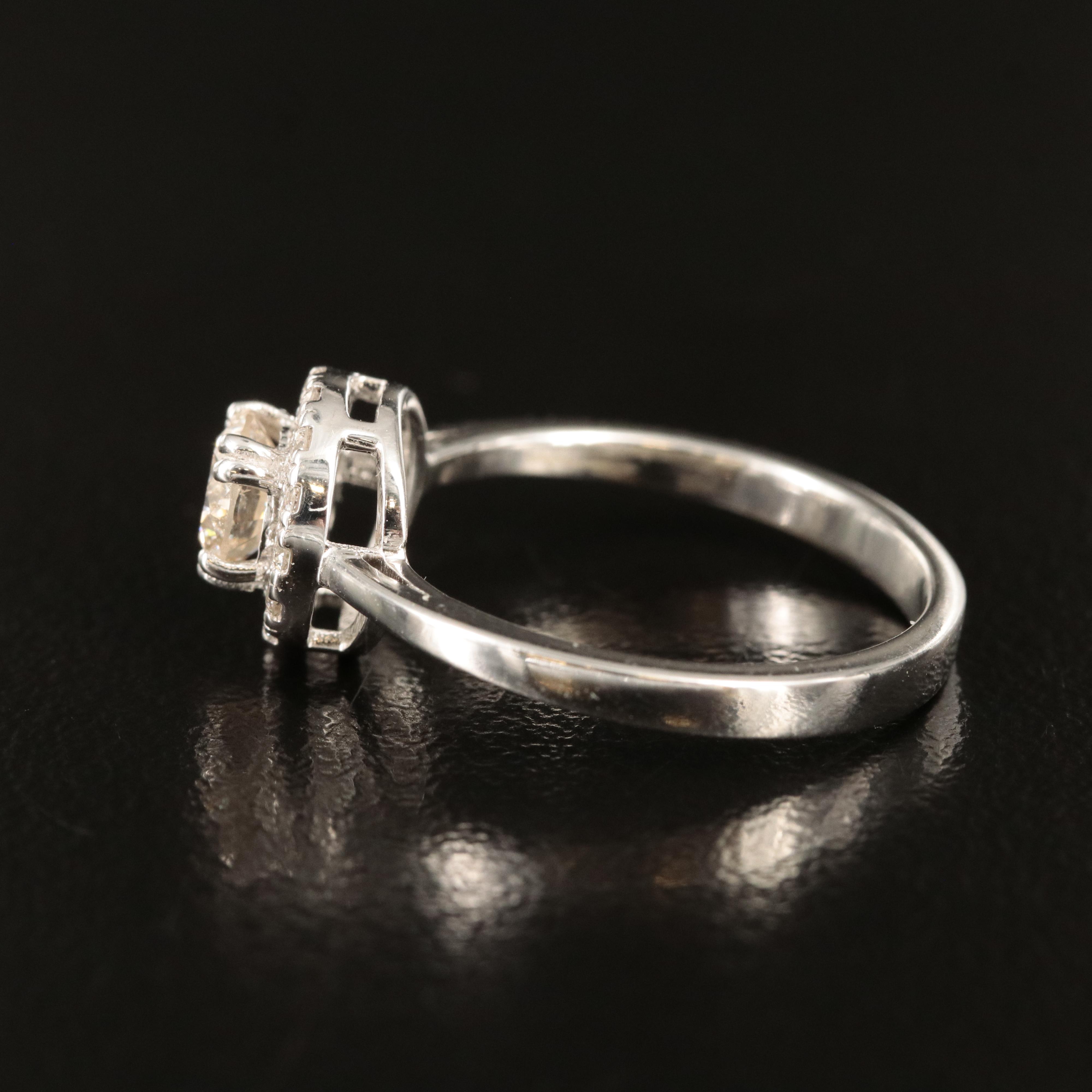14K 0.61 CTW Diamond Ring