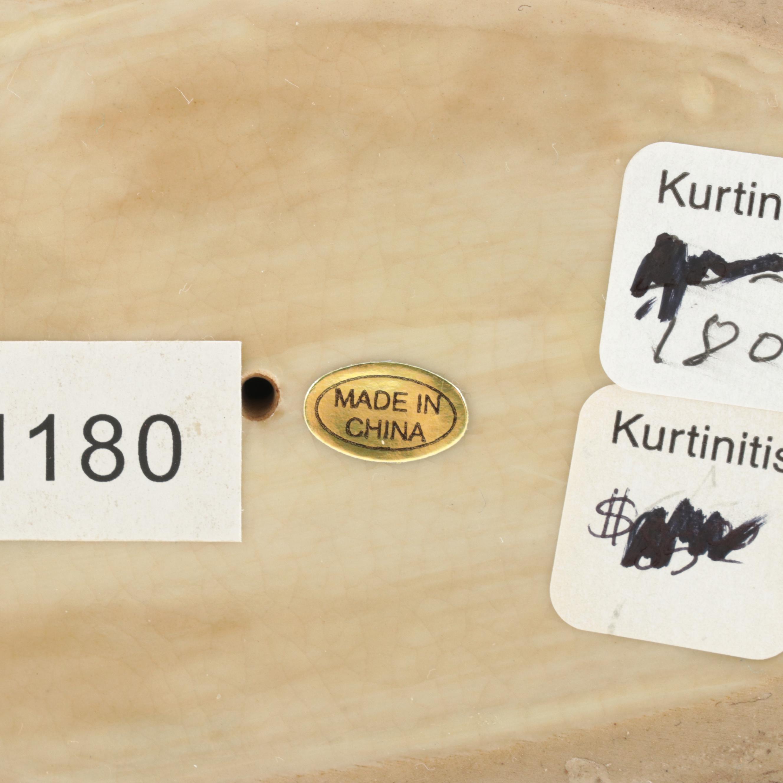 Staffordshire Style Ceramic  Hunter Flat Back Figurines