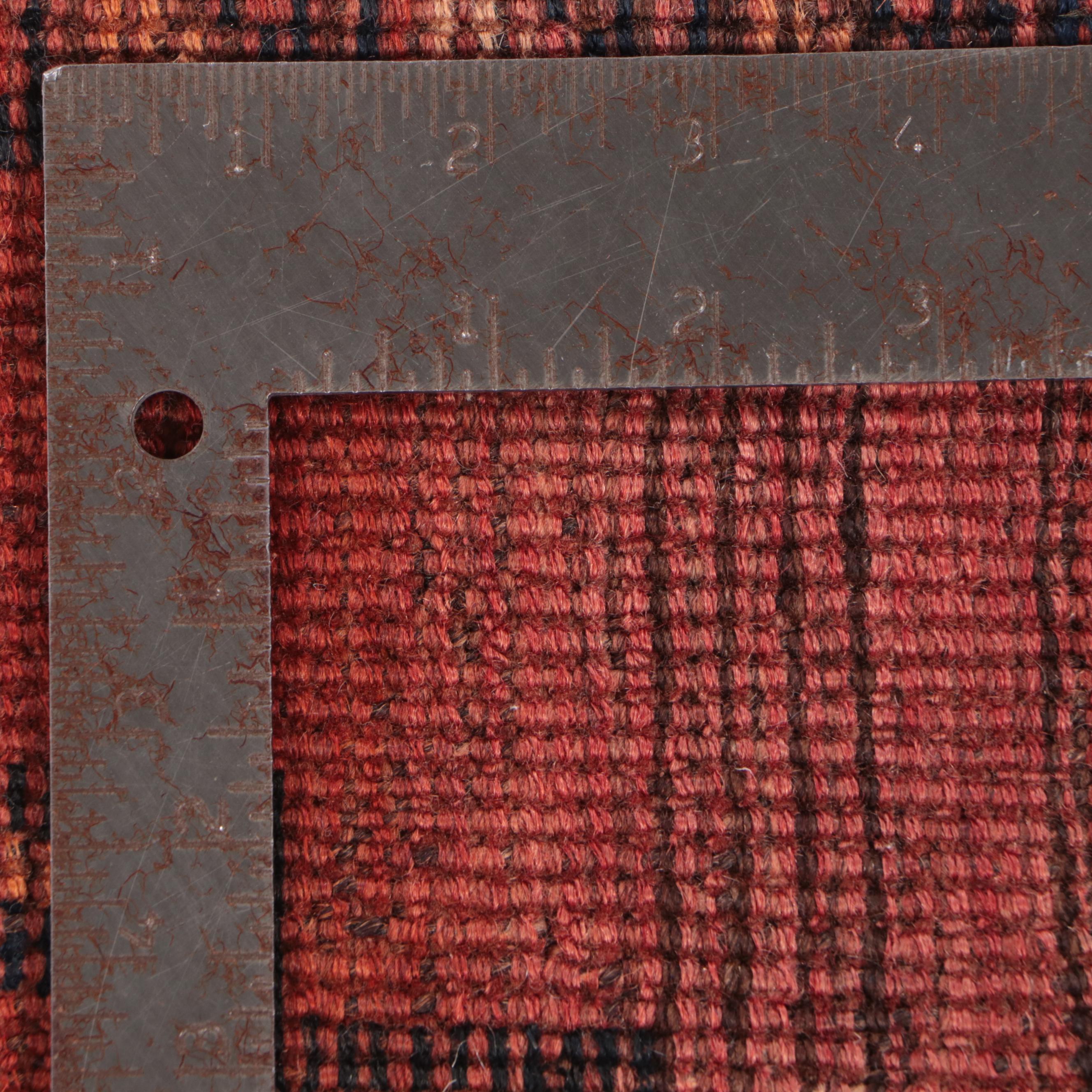 3'9 x 8'8 Hand-Knotted Persian Shiraz Long Rug