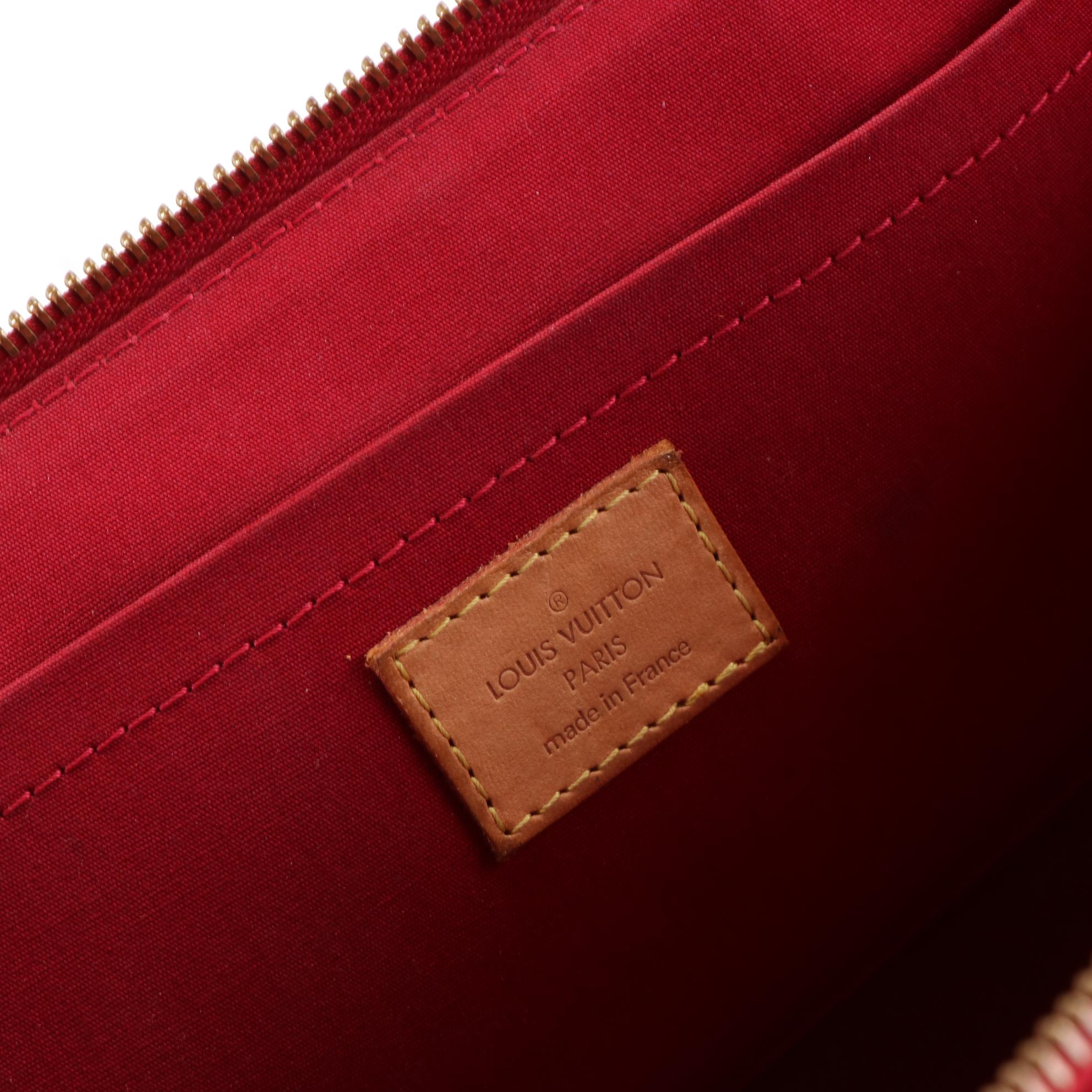 Louis Vuitton Rosewood Bag in Monogram Vernis