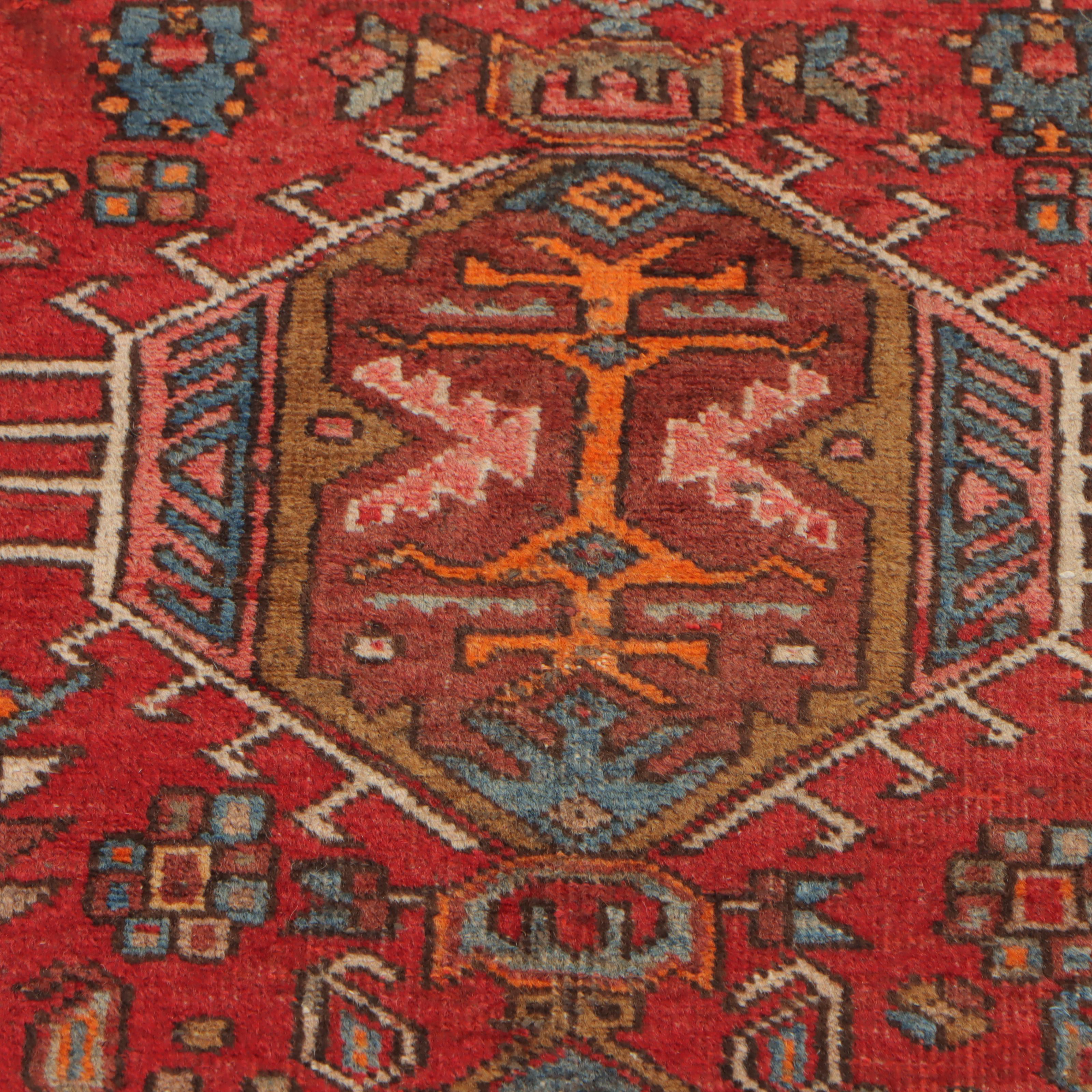 2'5 x 11' Hand-Knotted Persian Lamberan Carpet Runner