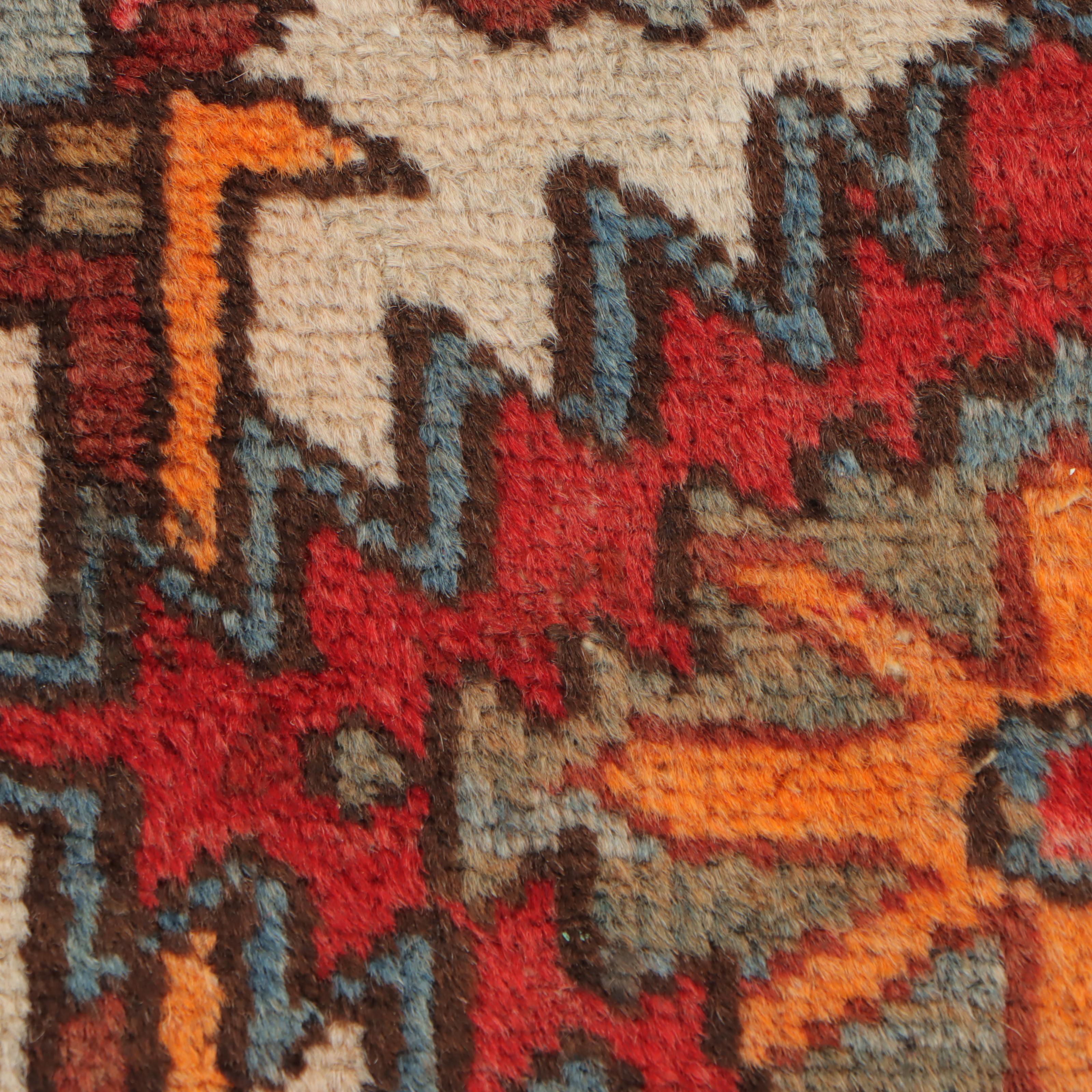 2'5 x 11' Hand-Knotted Persian Lamberan Carpet Runner