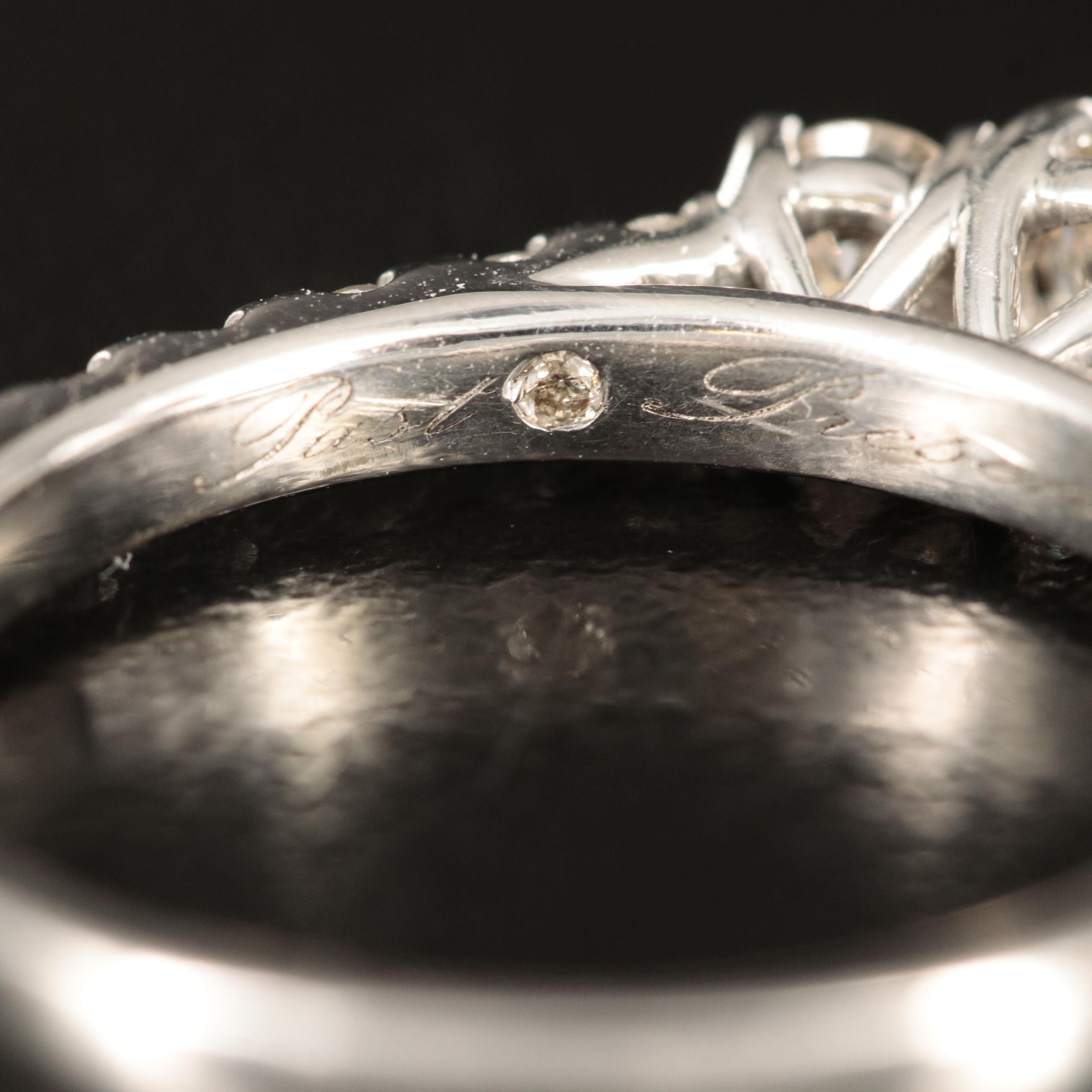 10K 0.90 CTW Diamond Ring