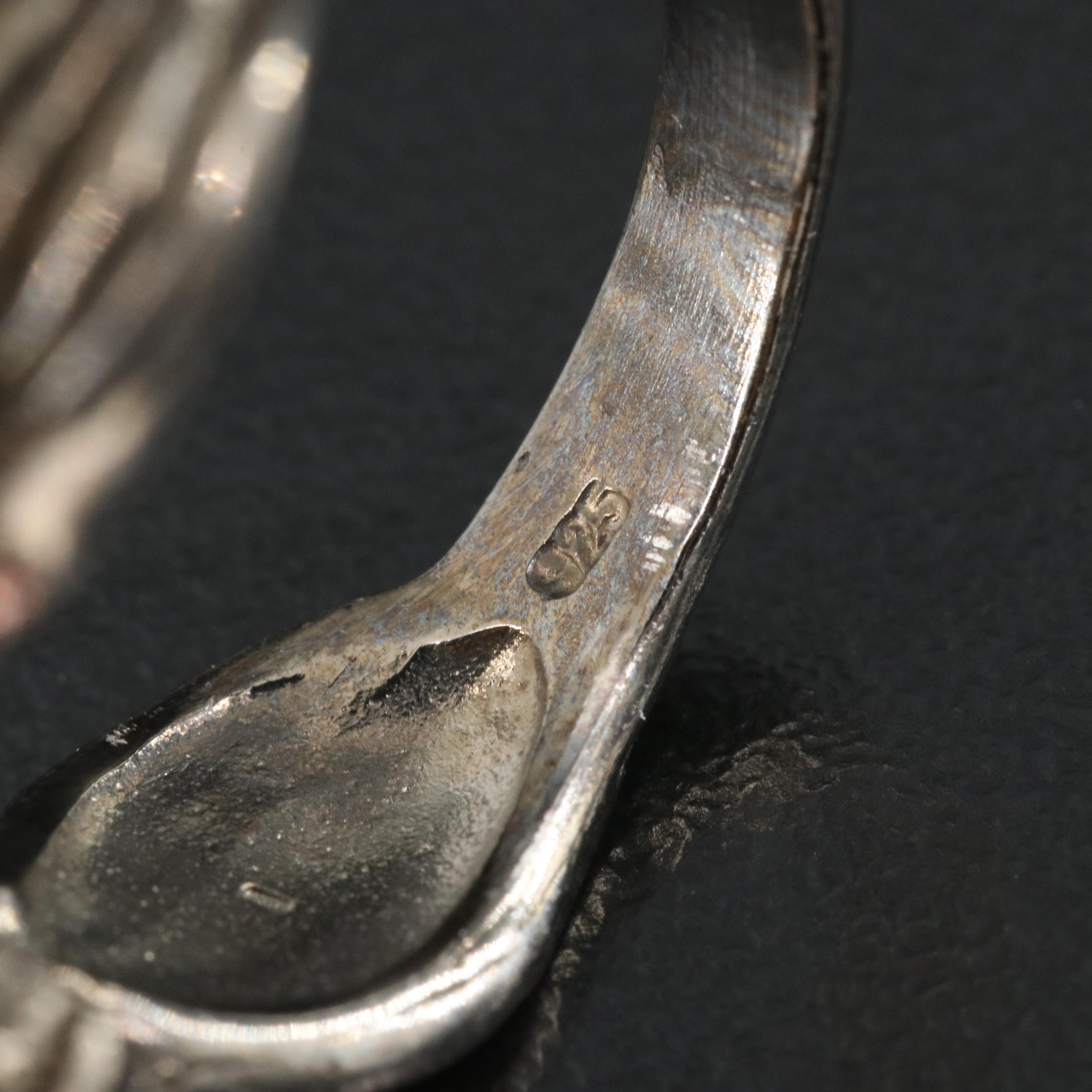 Sterling Rings Including Opal, Diopside and Rhodolite Garnet