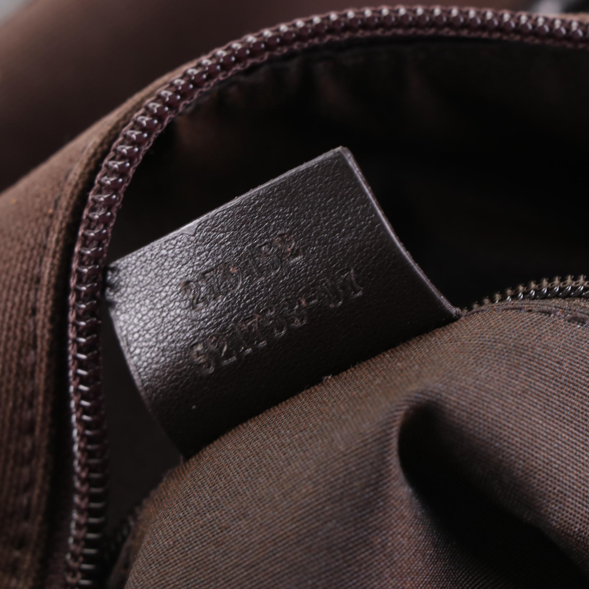 Gucci GG Canvas and Guccissima Leather Shoulder Bag