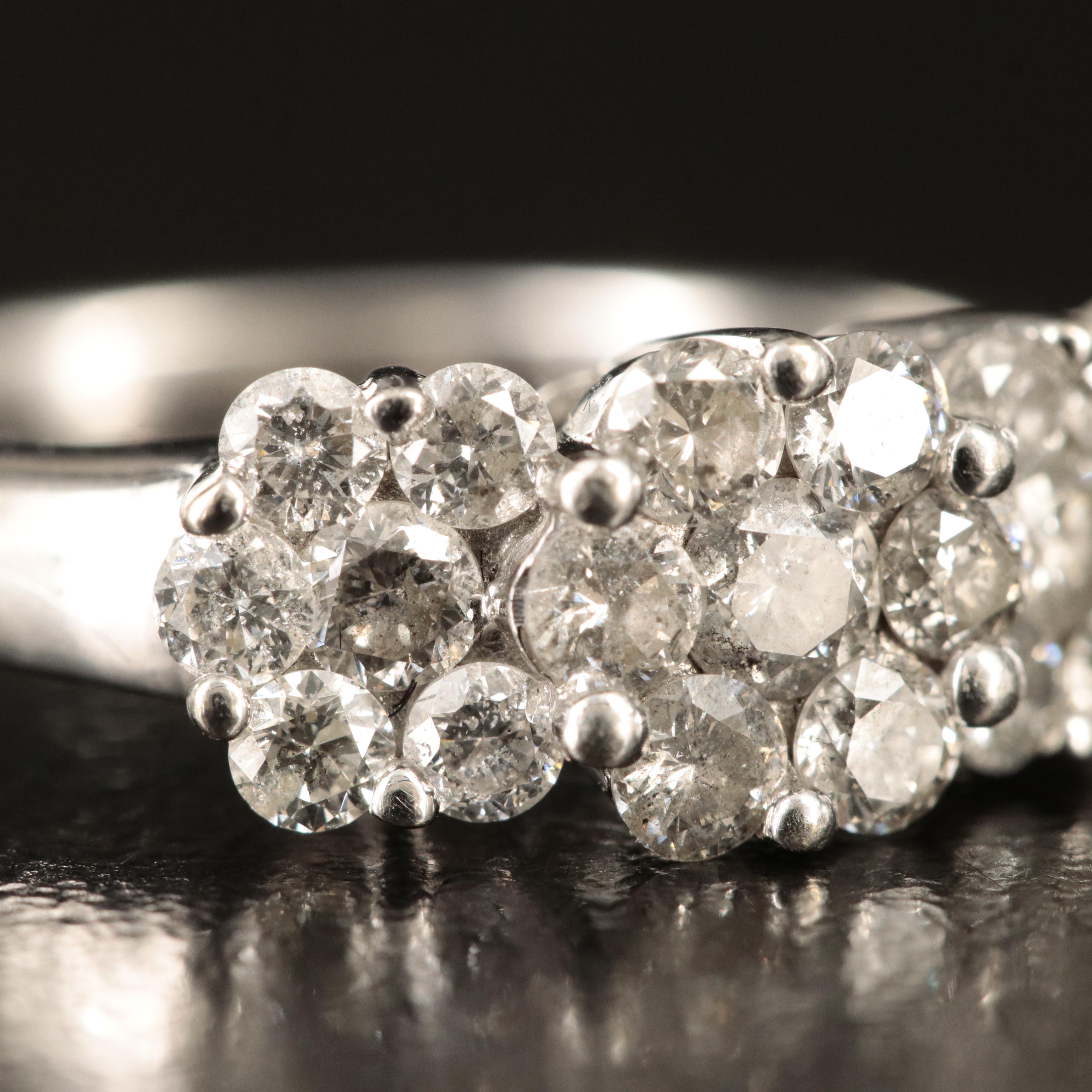 10K 0.93 CTW Diamond Ring