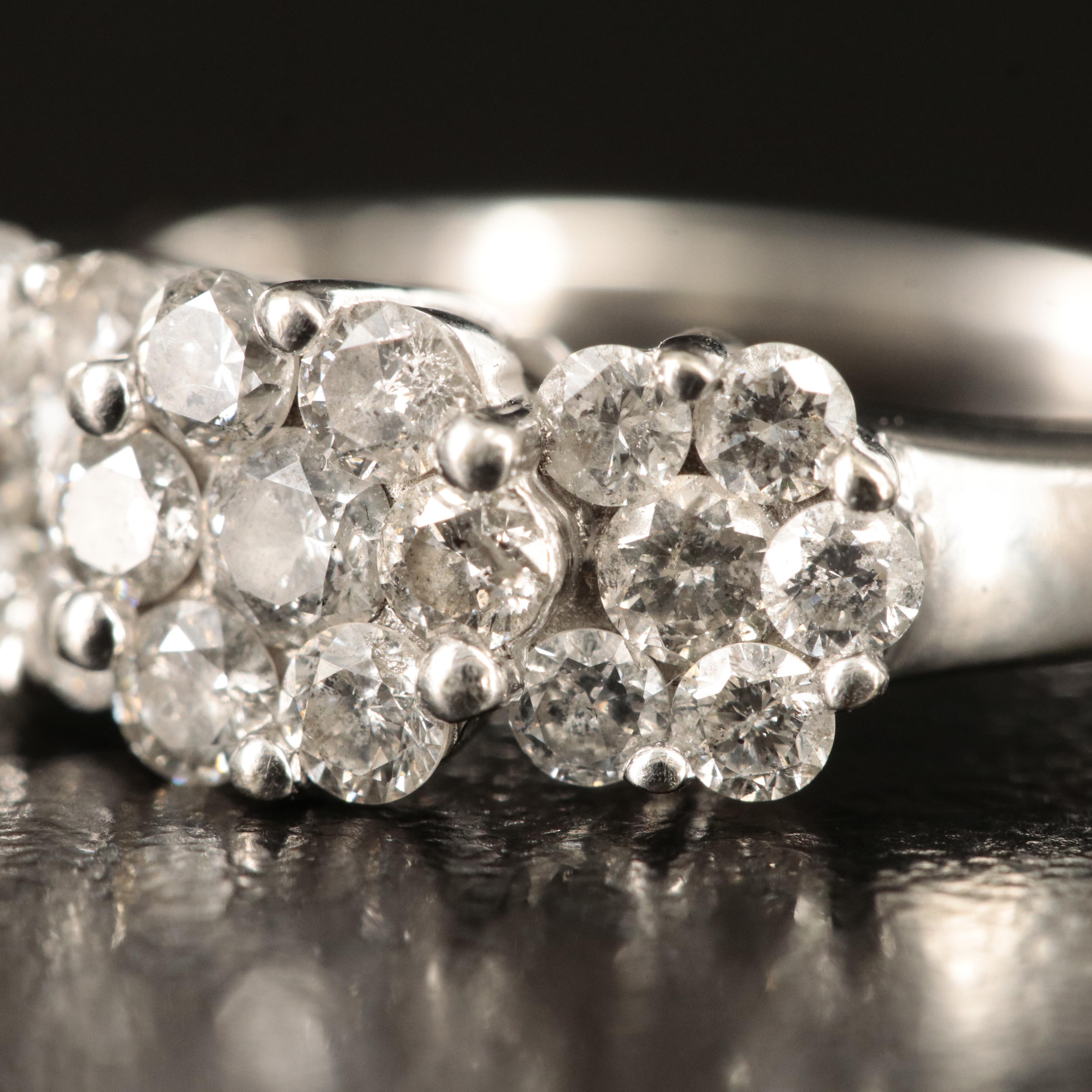 10K 0.93 CTW Diamond Ring