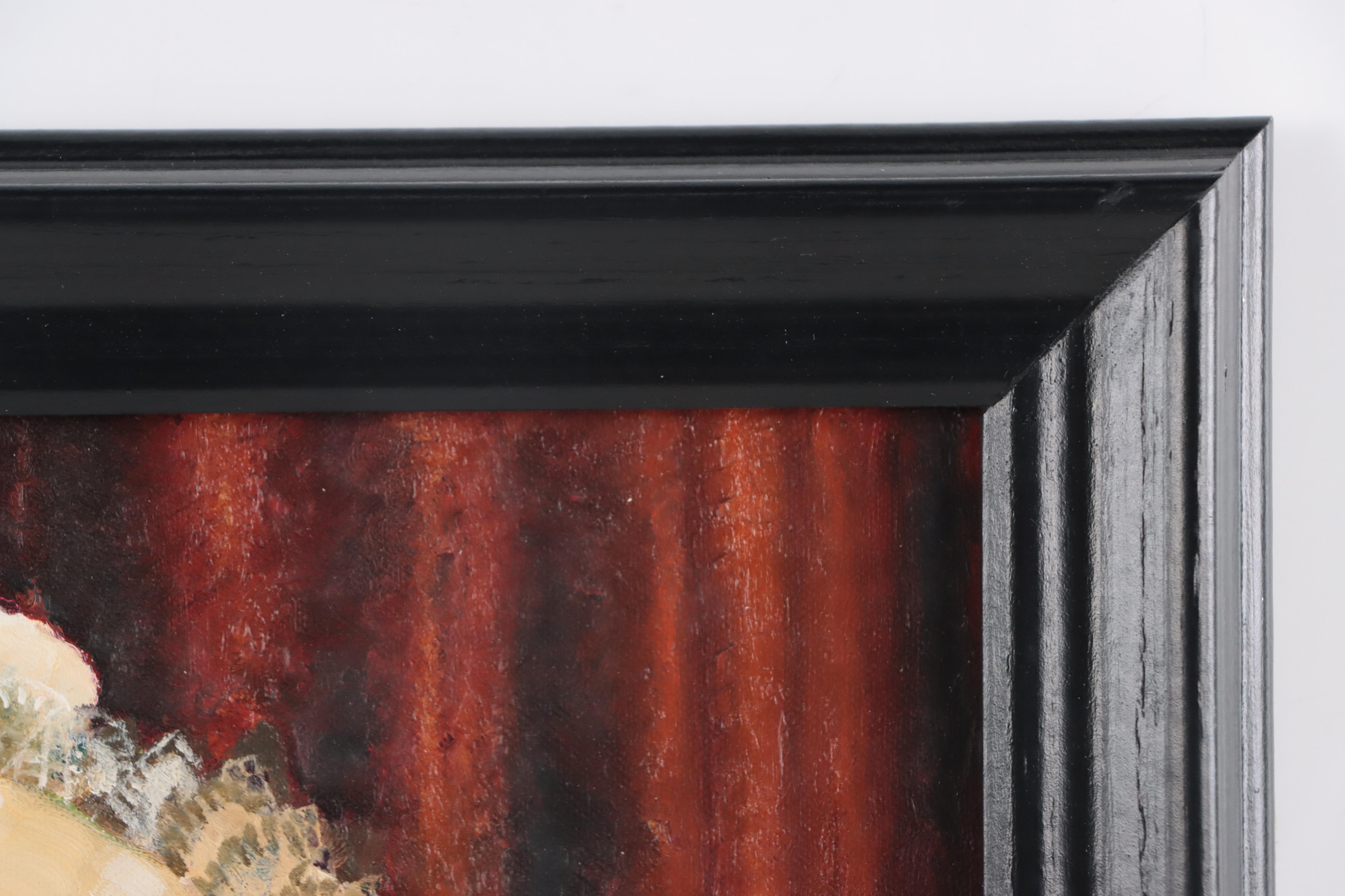 Reynolds Portrait Oil Painting of a Young Girl