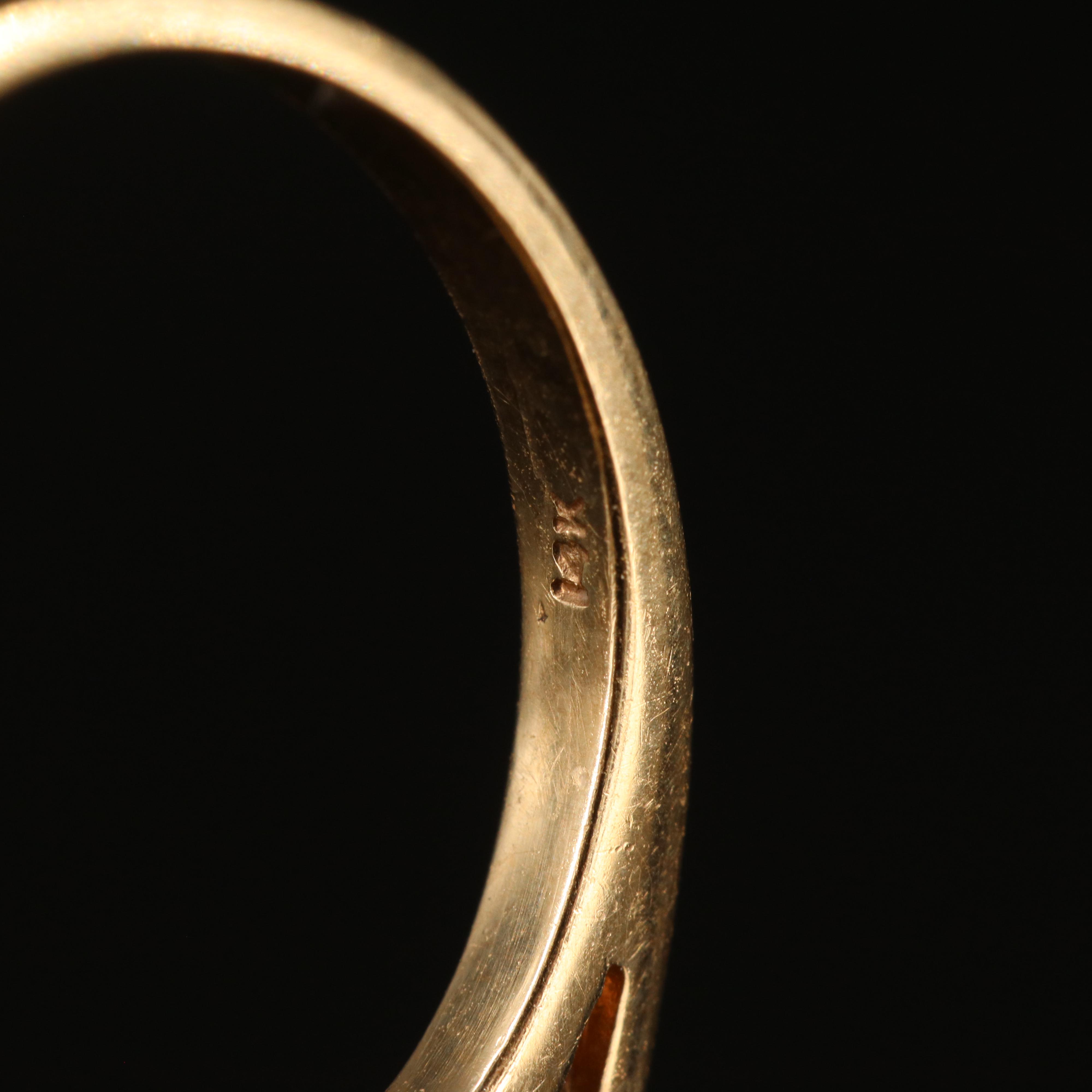 14K Tourmaline and Diamond Ring