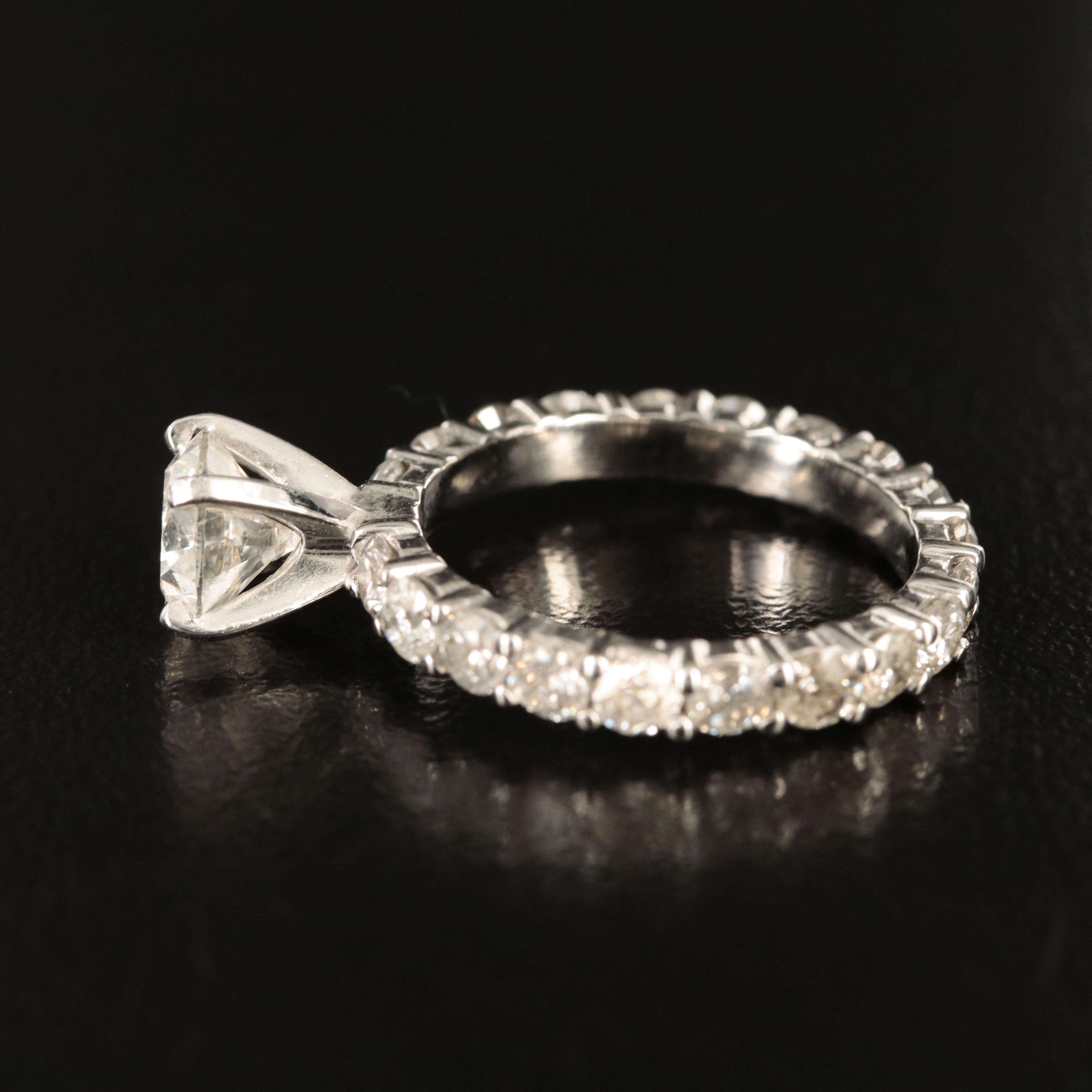 14K 3.11 CTW Diamond Ring