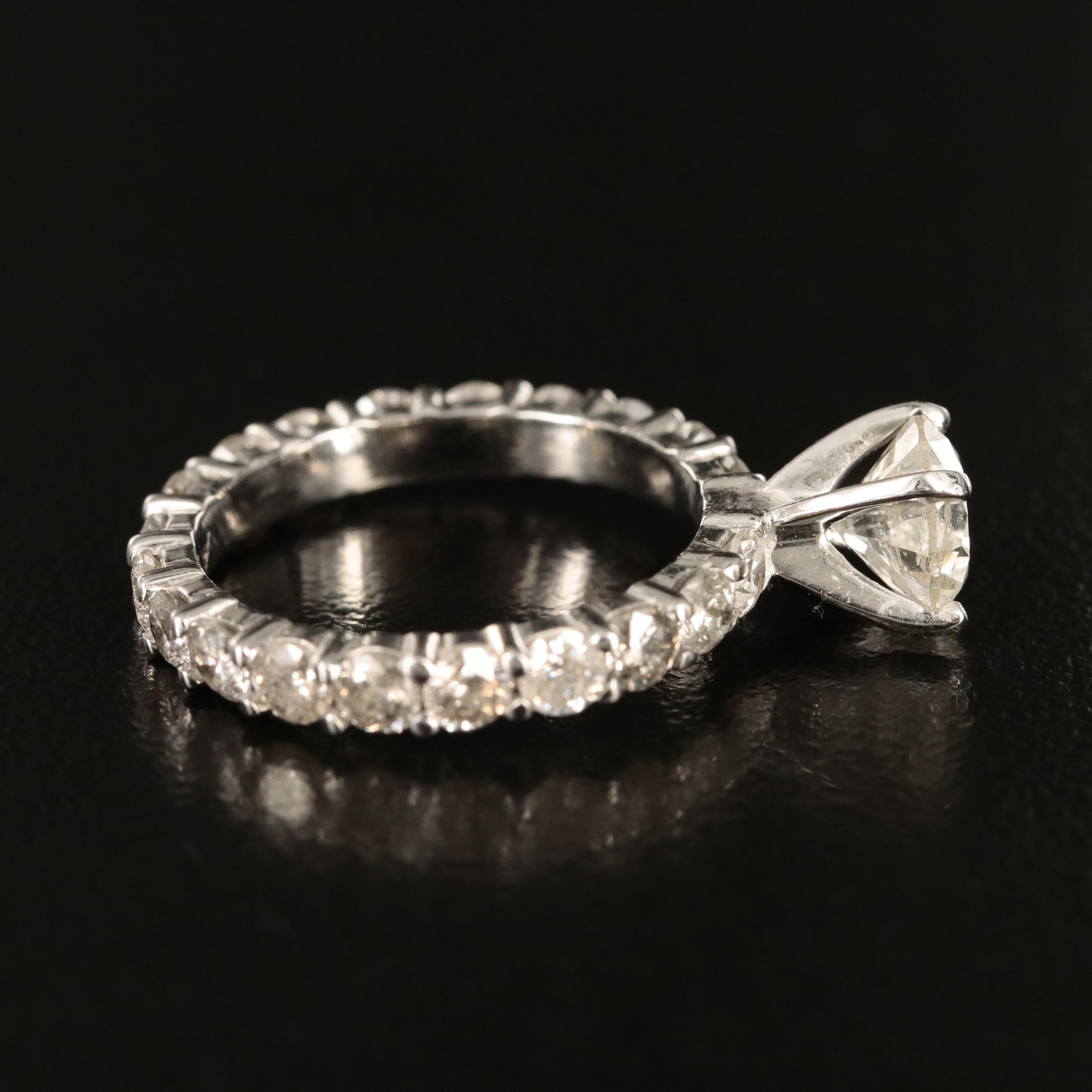 14K 3.11 CTW Diamond Ring
