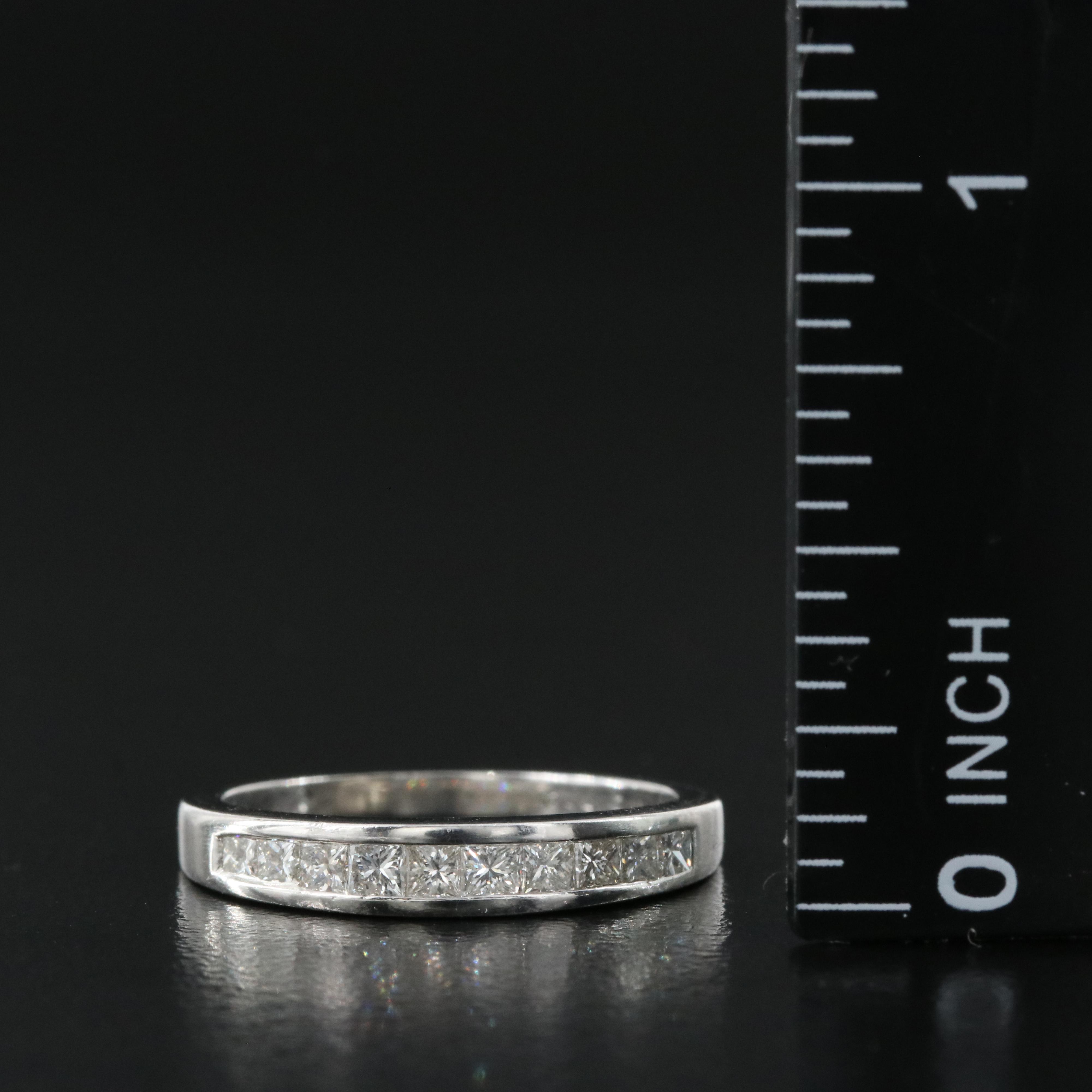 Platinum 0.62 CTW Diamond Band